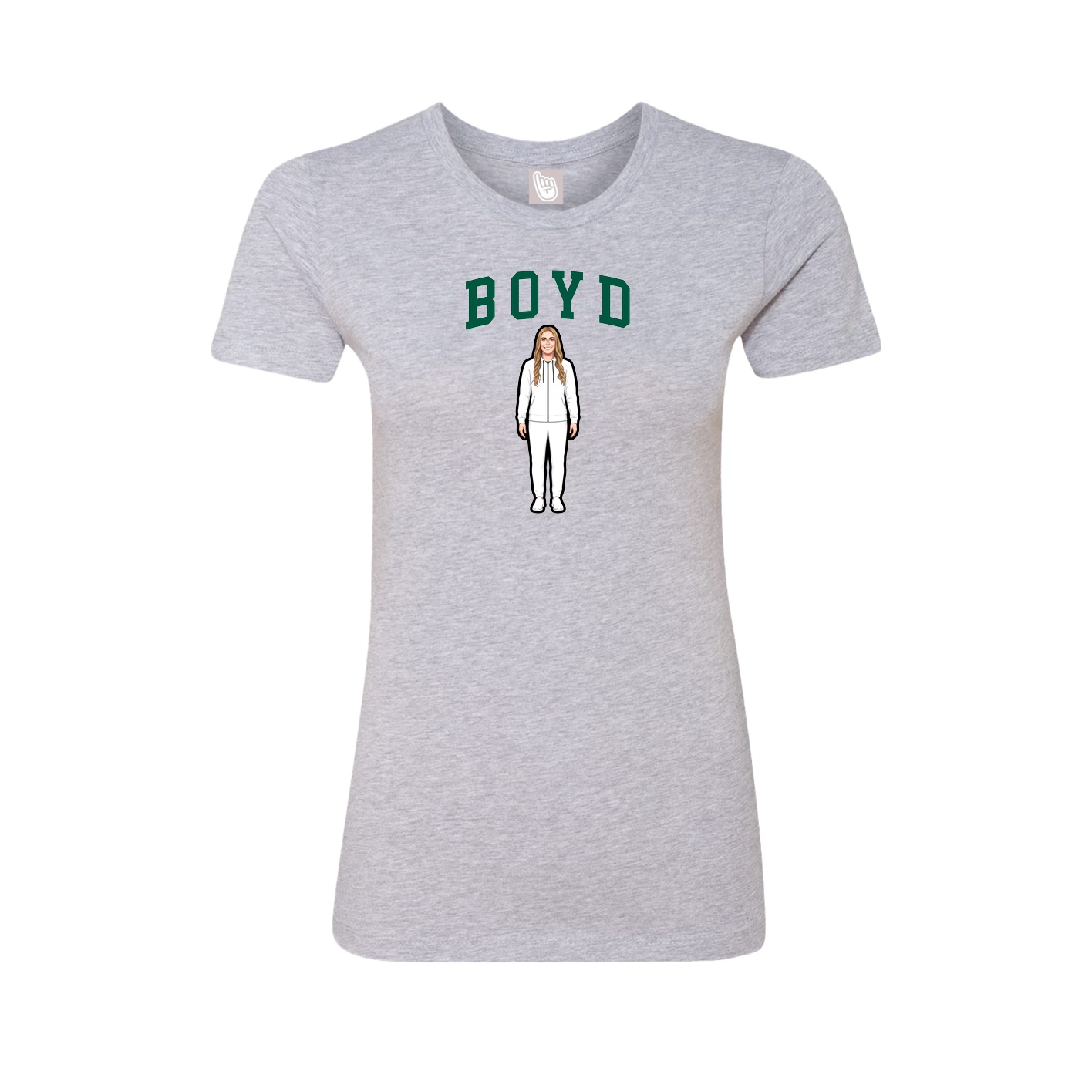 Womens Tee — Shirsey in Grey