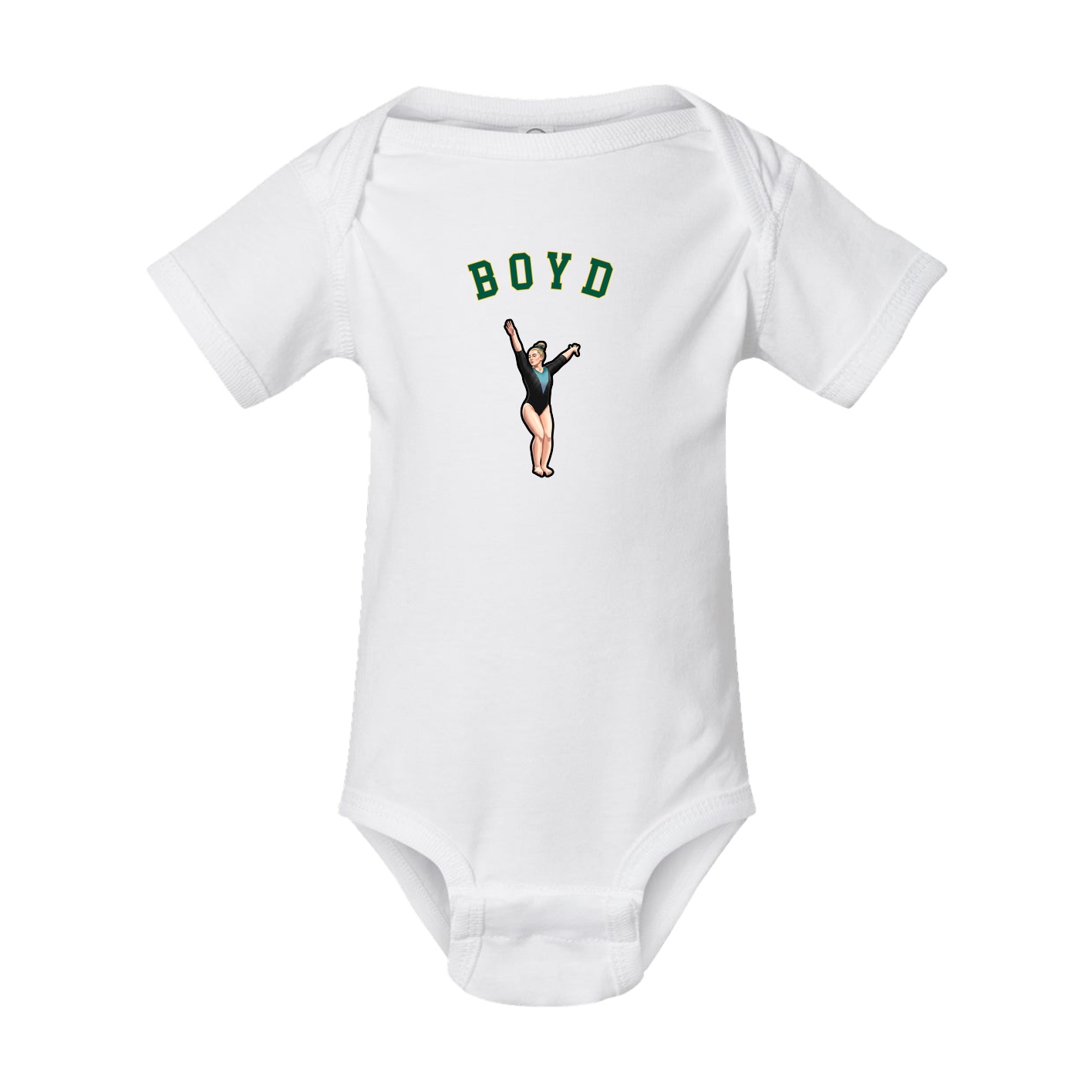 Baby Onesie — Shirsey Arch in White