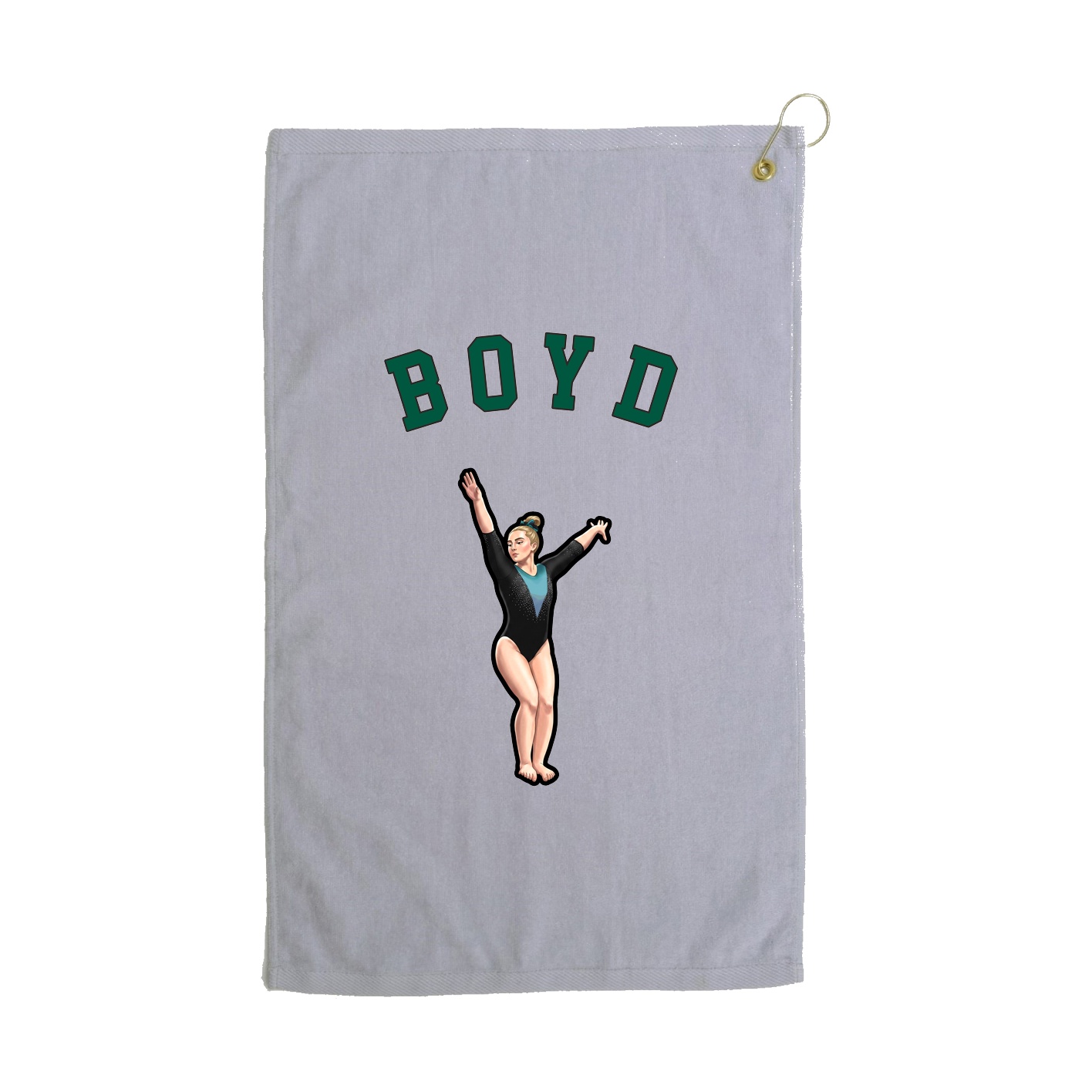 Golf Towel — Shirsey Arch in Grey