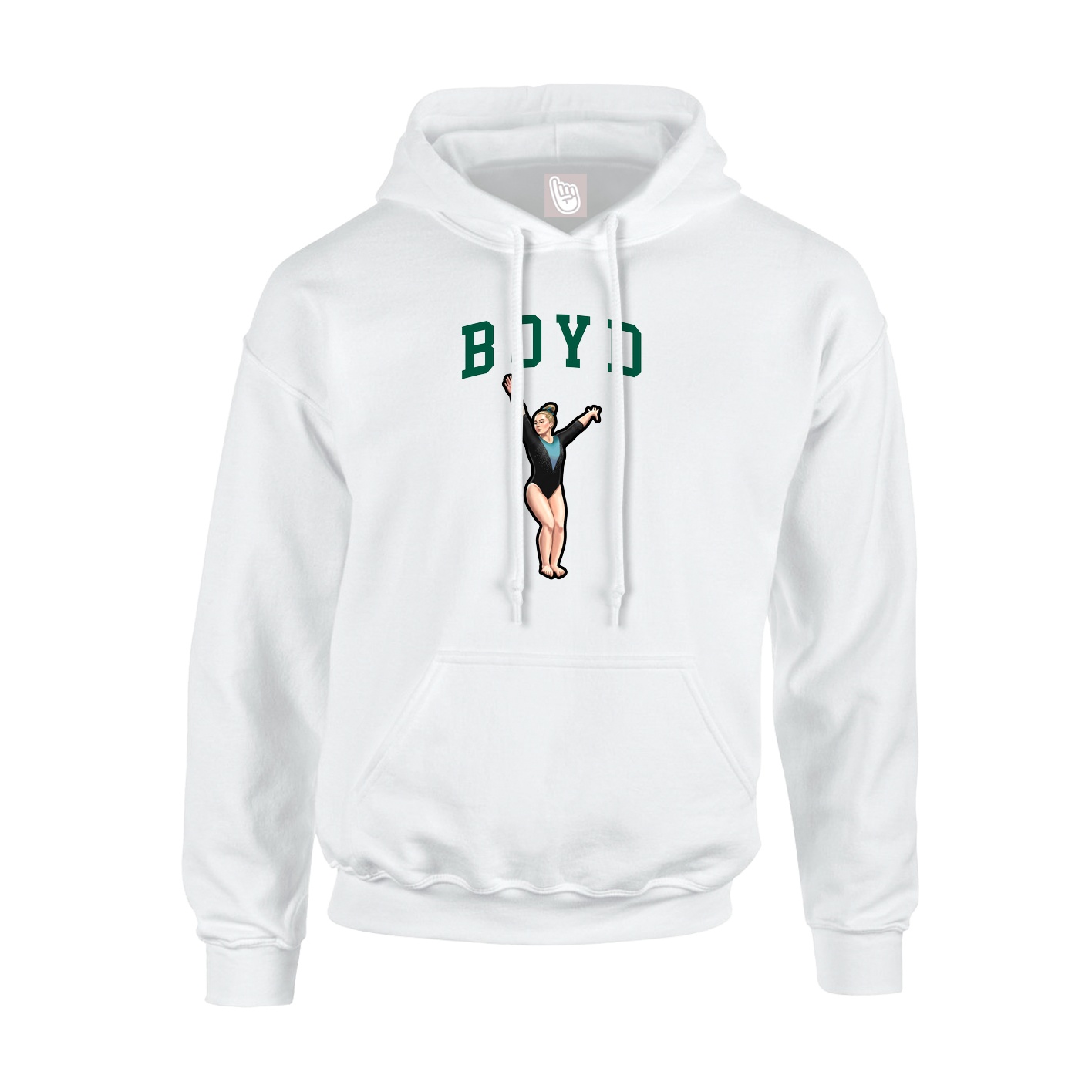 Youth Hoodie — Shirsey in White