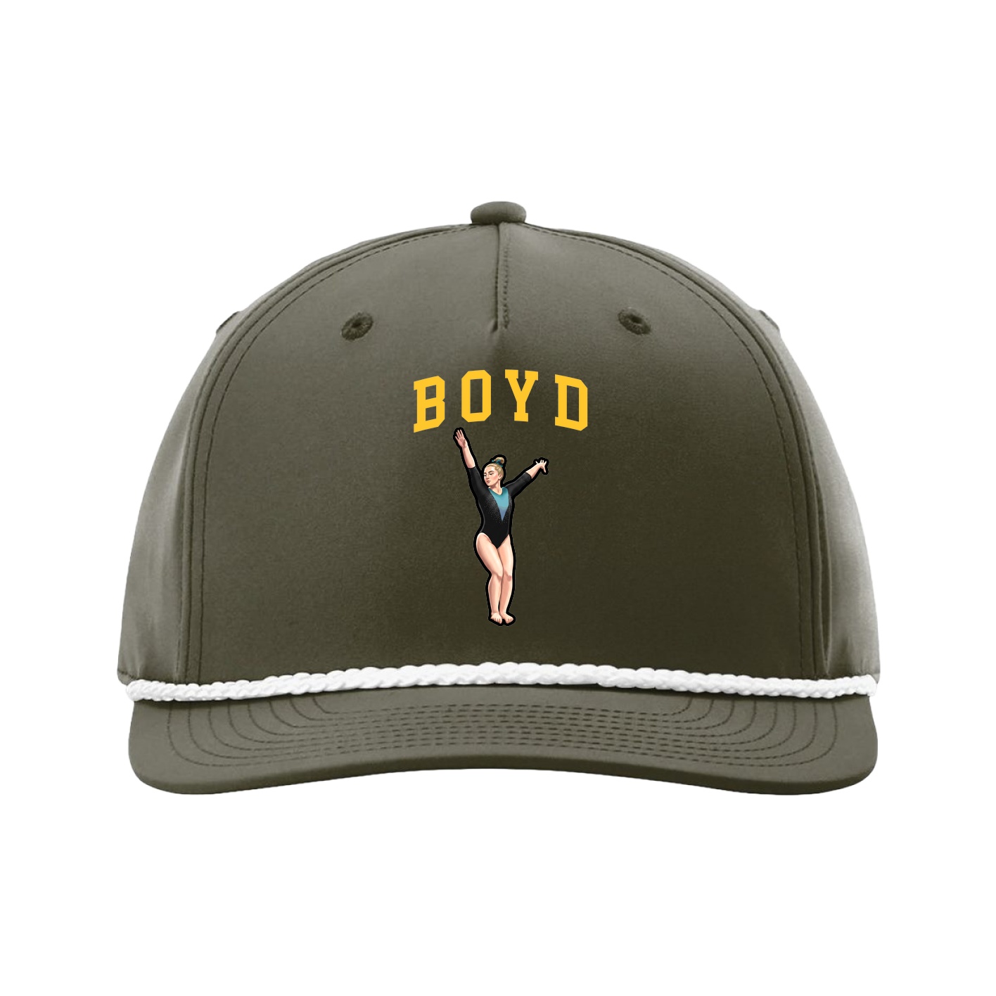 Five-Panel Classic Rope Cap — Shirsey in Green