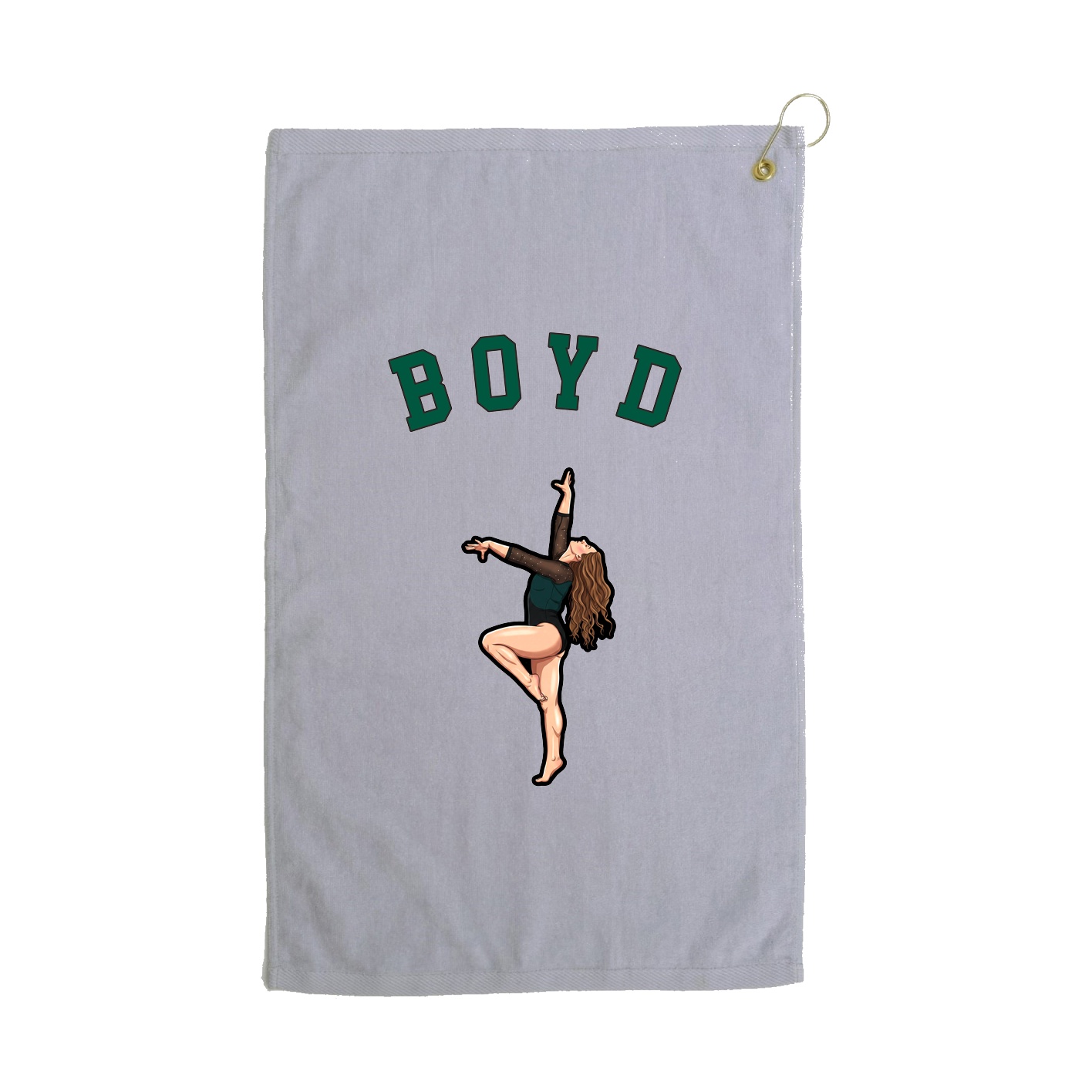 Golf Towel — Shirsey Arch in Grey