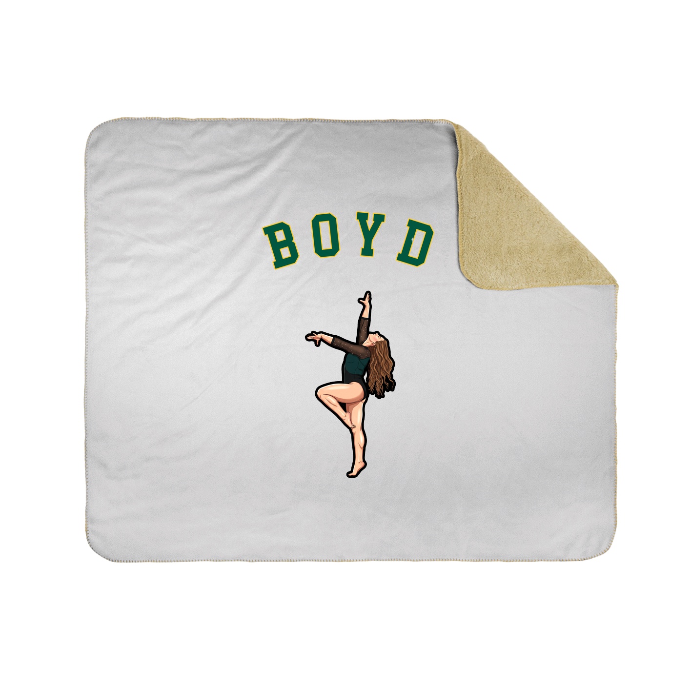 Throw Blanket — Shirsey Arch in White