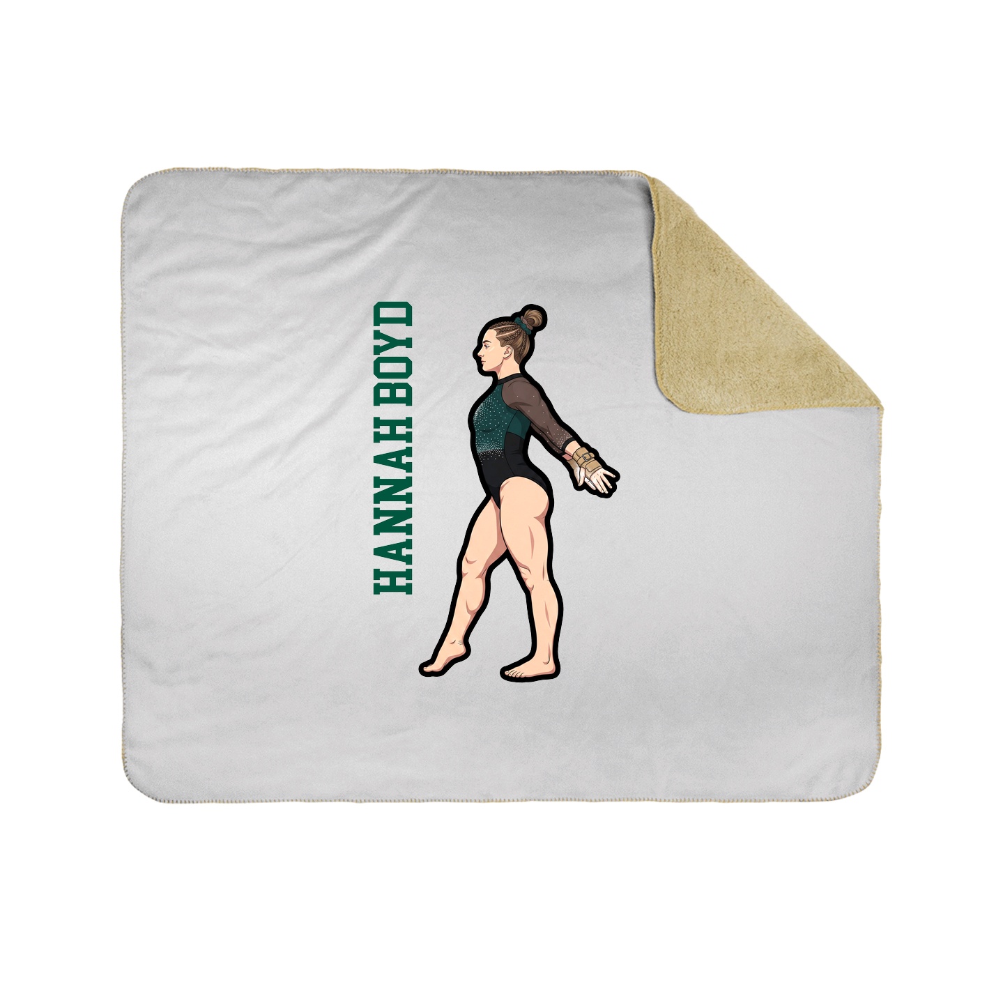 50x60 Sherpa Lined Throw Blanket