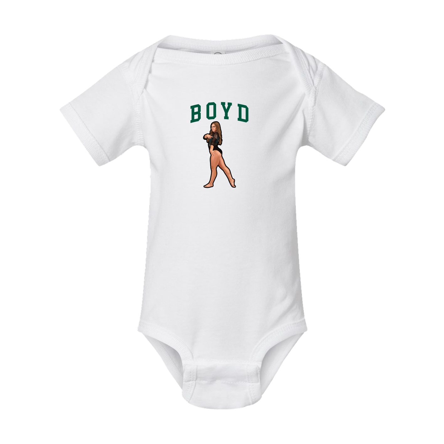 Baby Onesie — Shirsey in White
