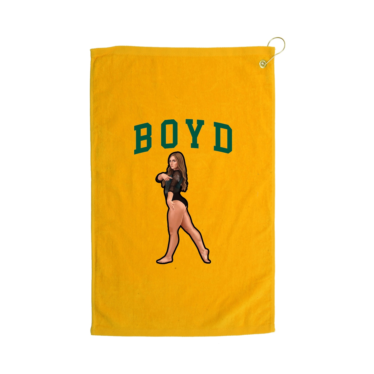 Golf Towel — Shirsey in Gold