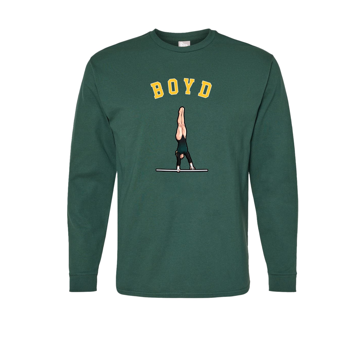 Long Sleeve Tee — Shirsey Arch in Green