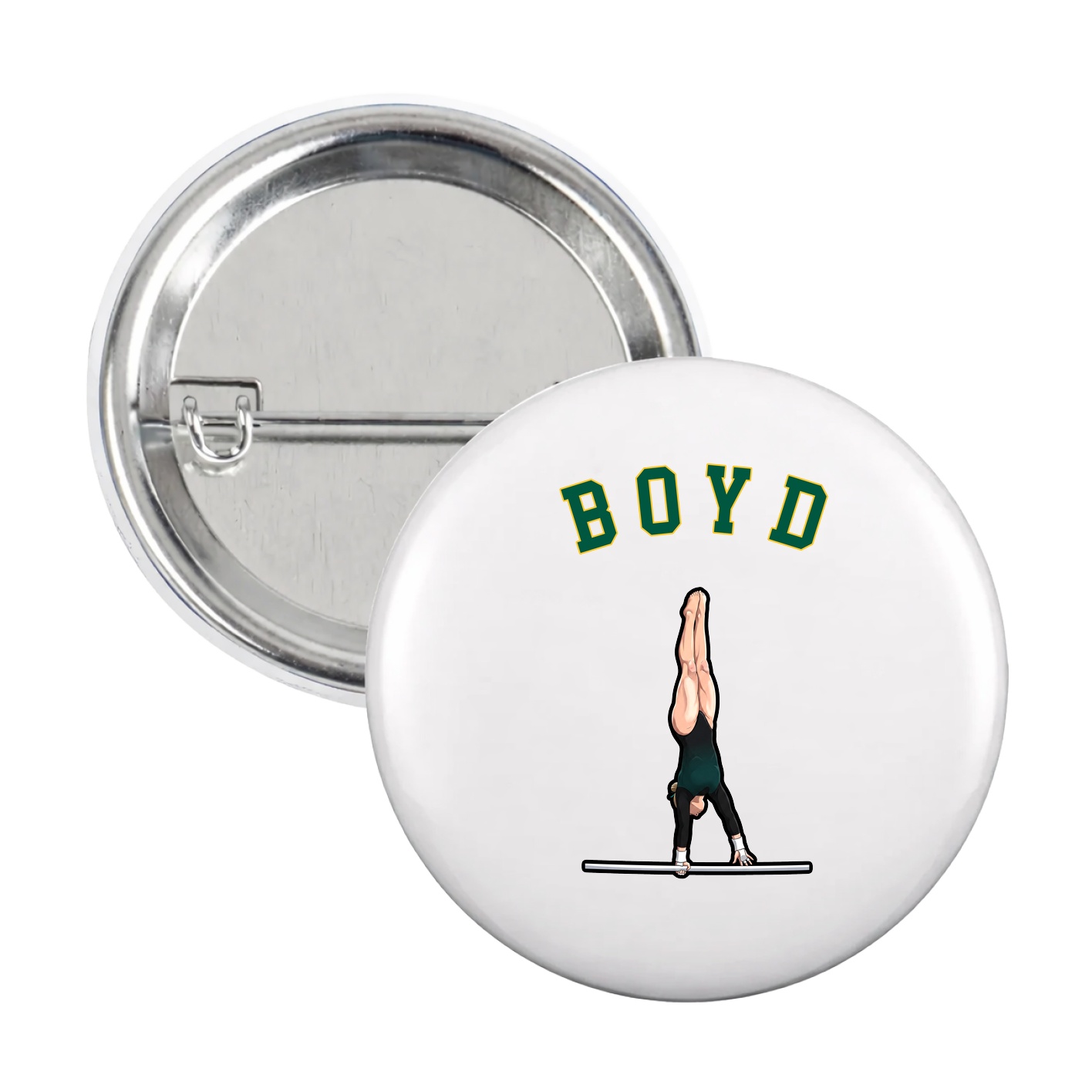 Game Day Button — Shirsey Arch in White