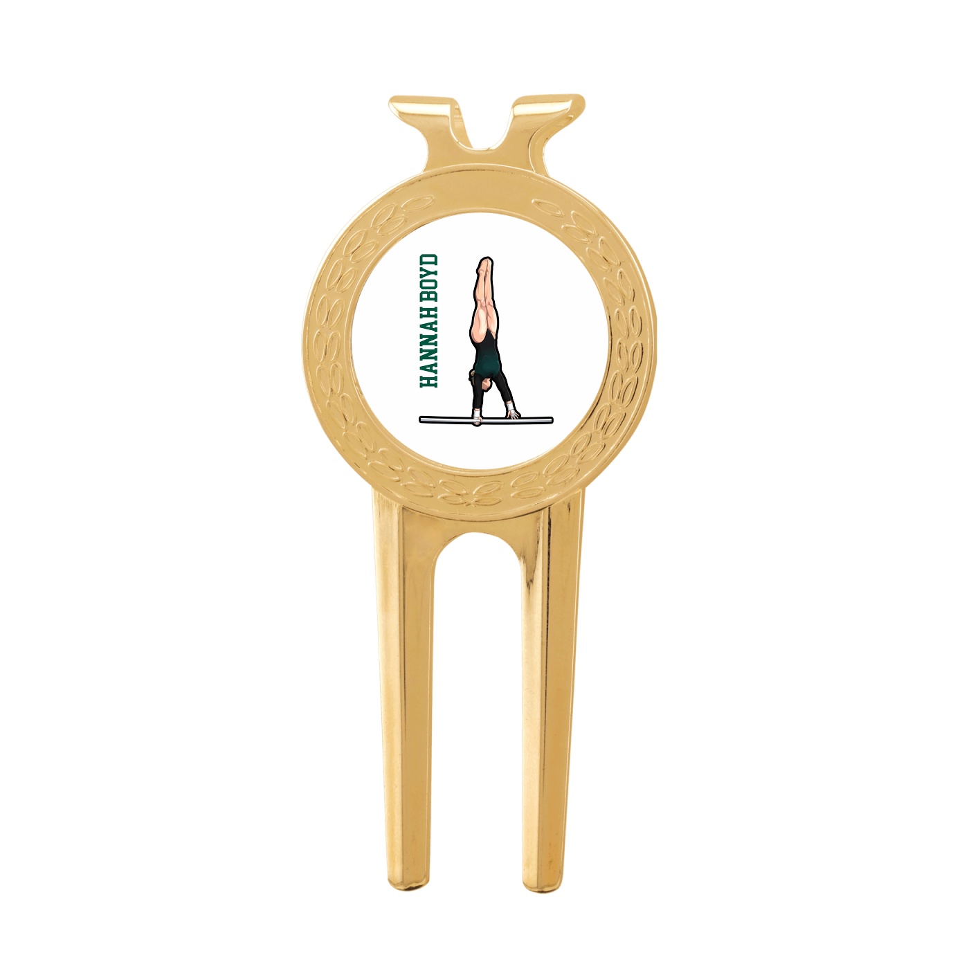 Divot Tool with Ball Marker — Name Vertical in Classic