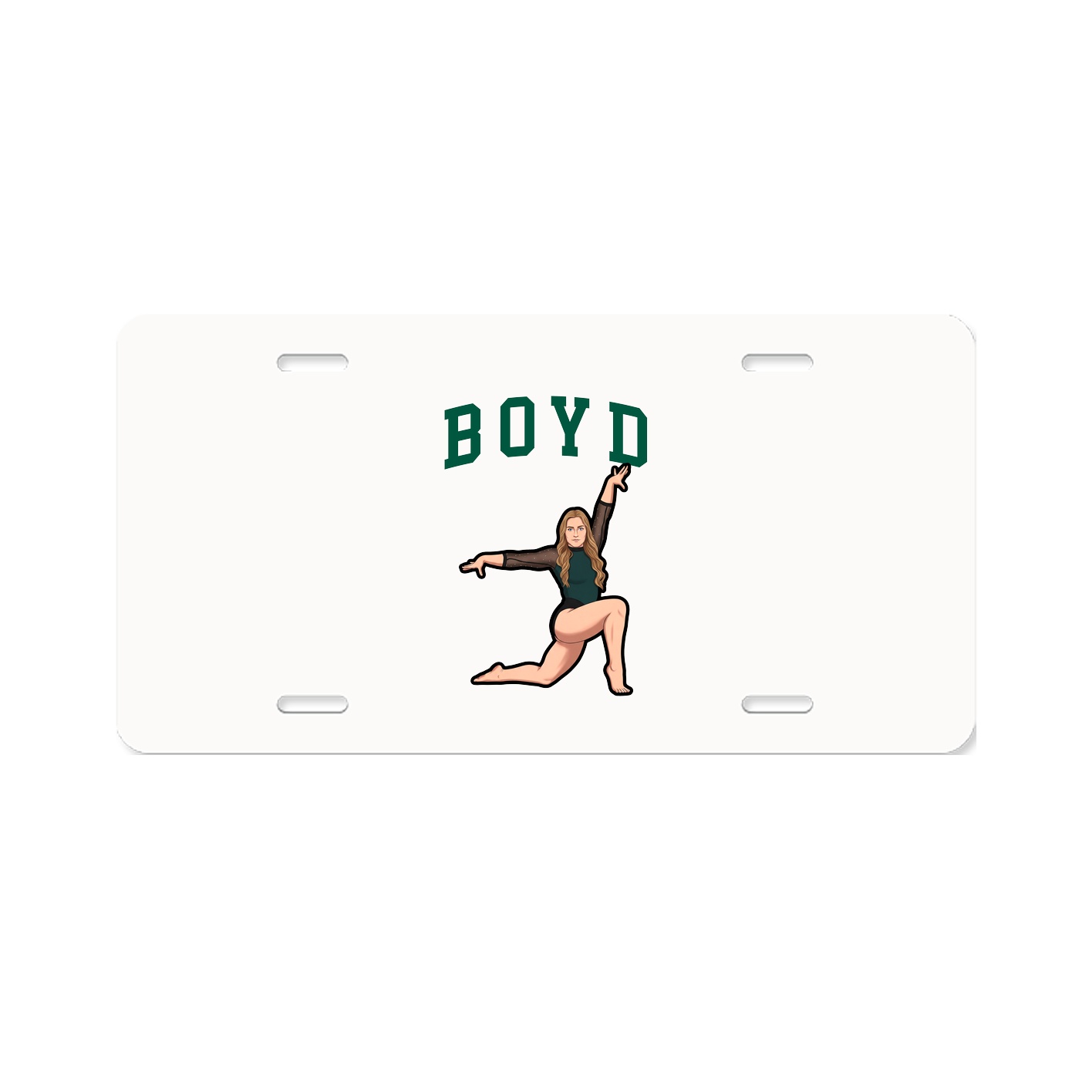 License Plate — Shirsey in Classic