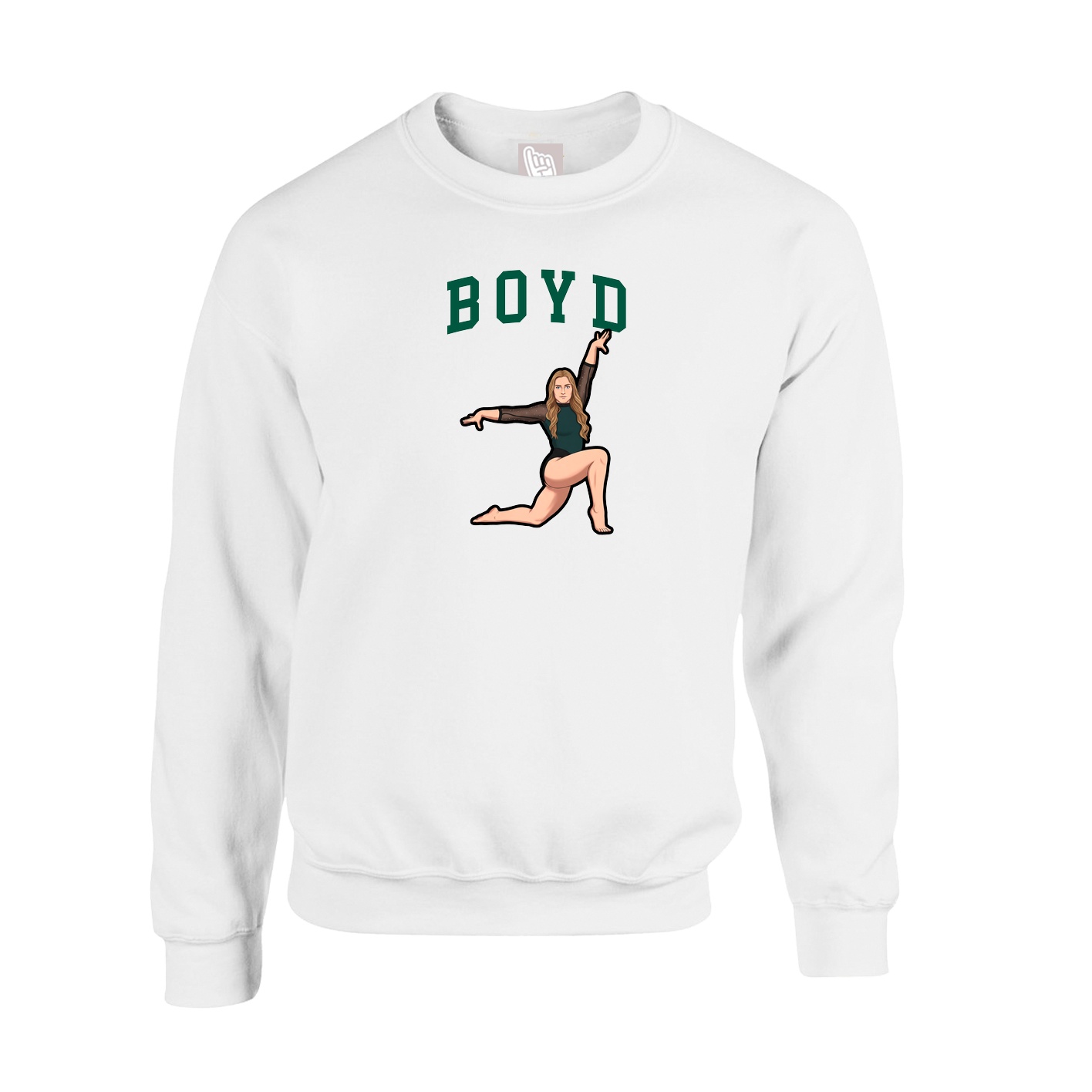 Fleece Crew — Shirsey in White