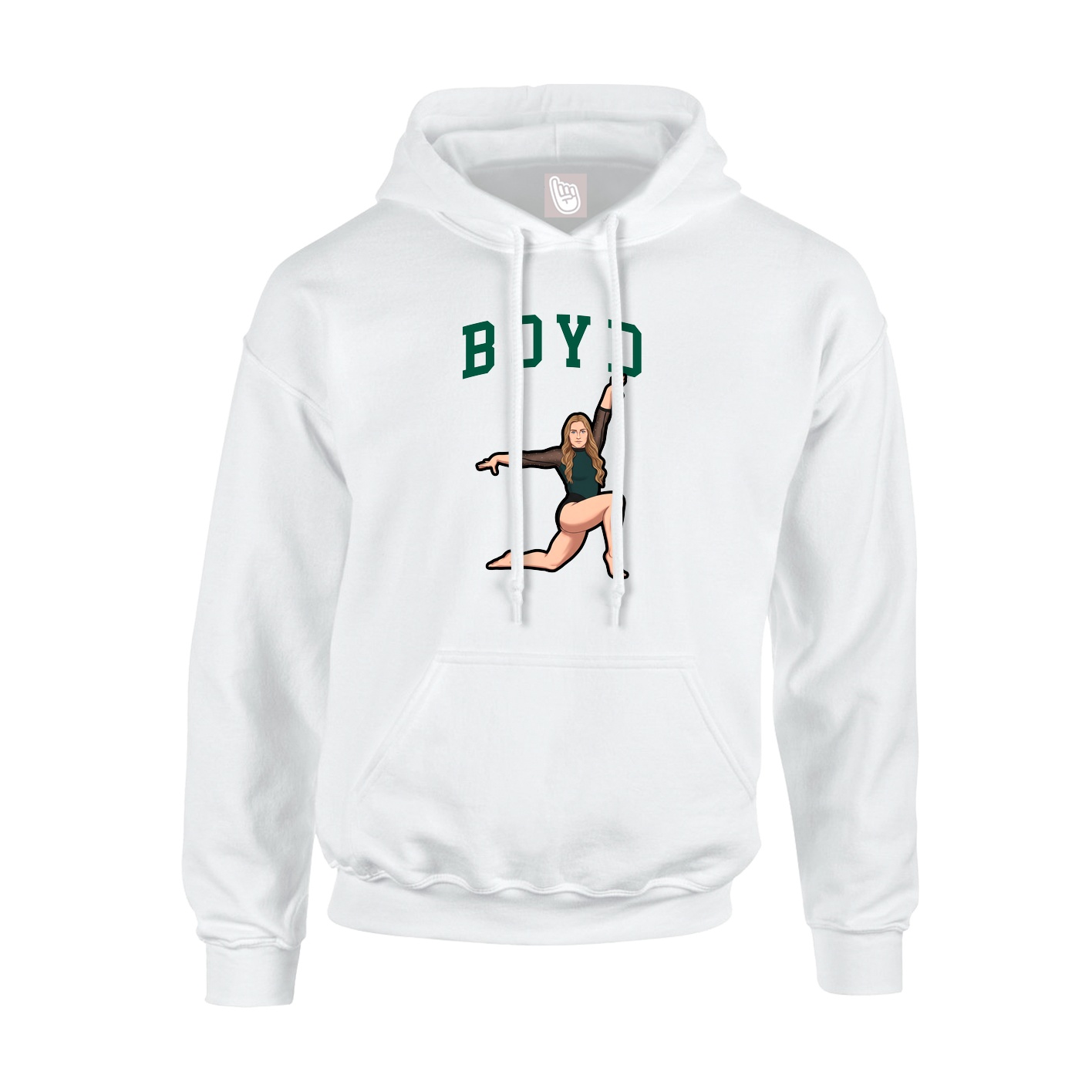 Youth Hoodie — Shirsey in White