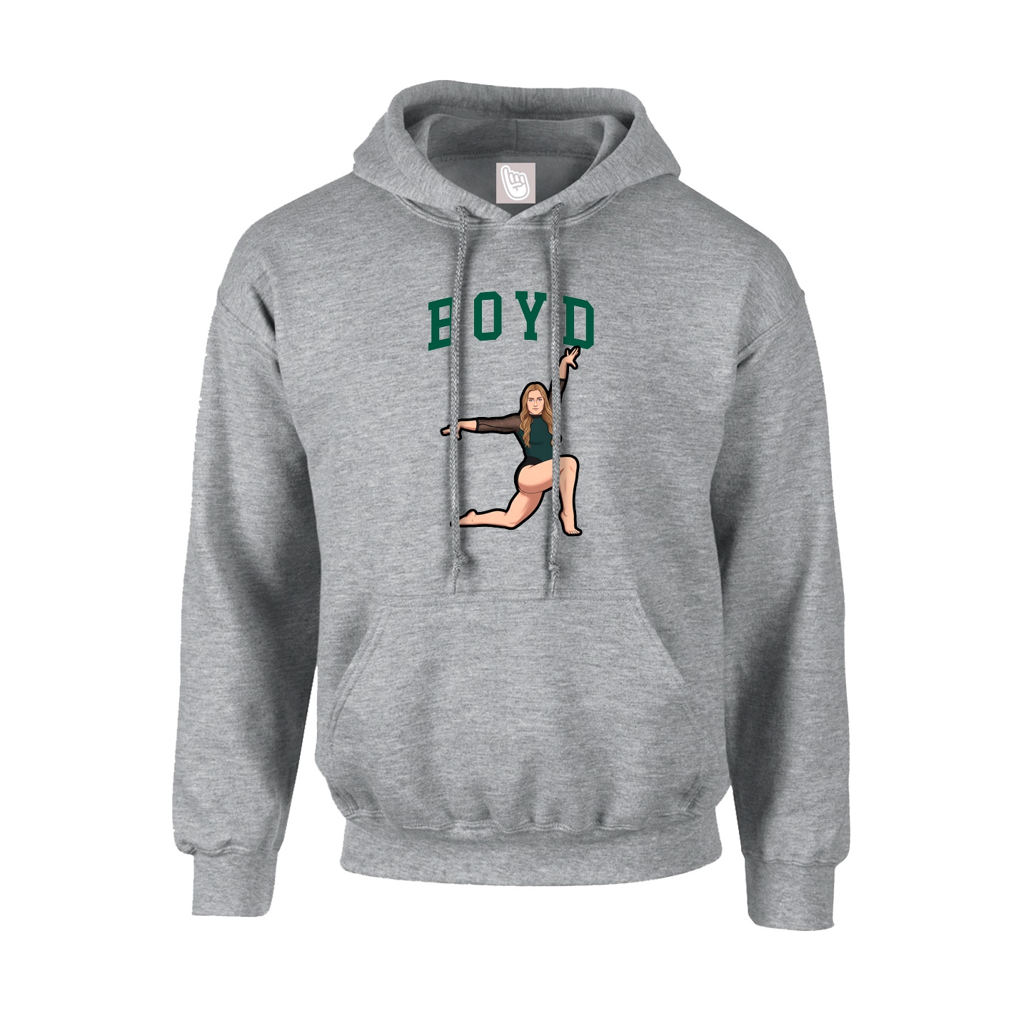 Youth Hoodie — Shirsey in Grey