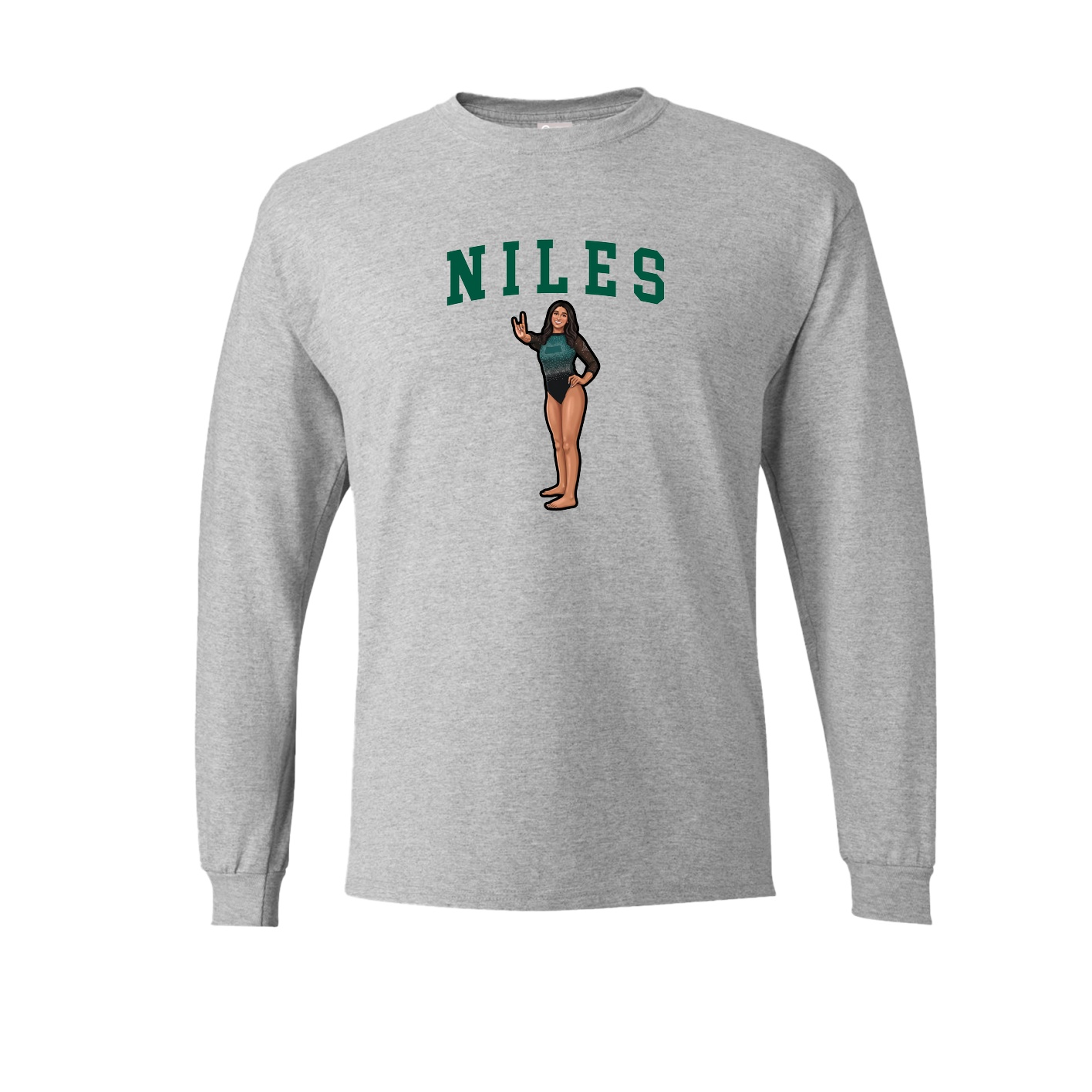 Long Sleeve Tee — Shirsey in Grey
