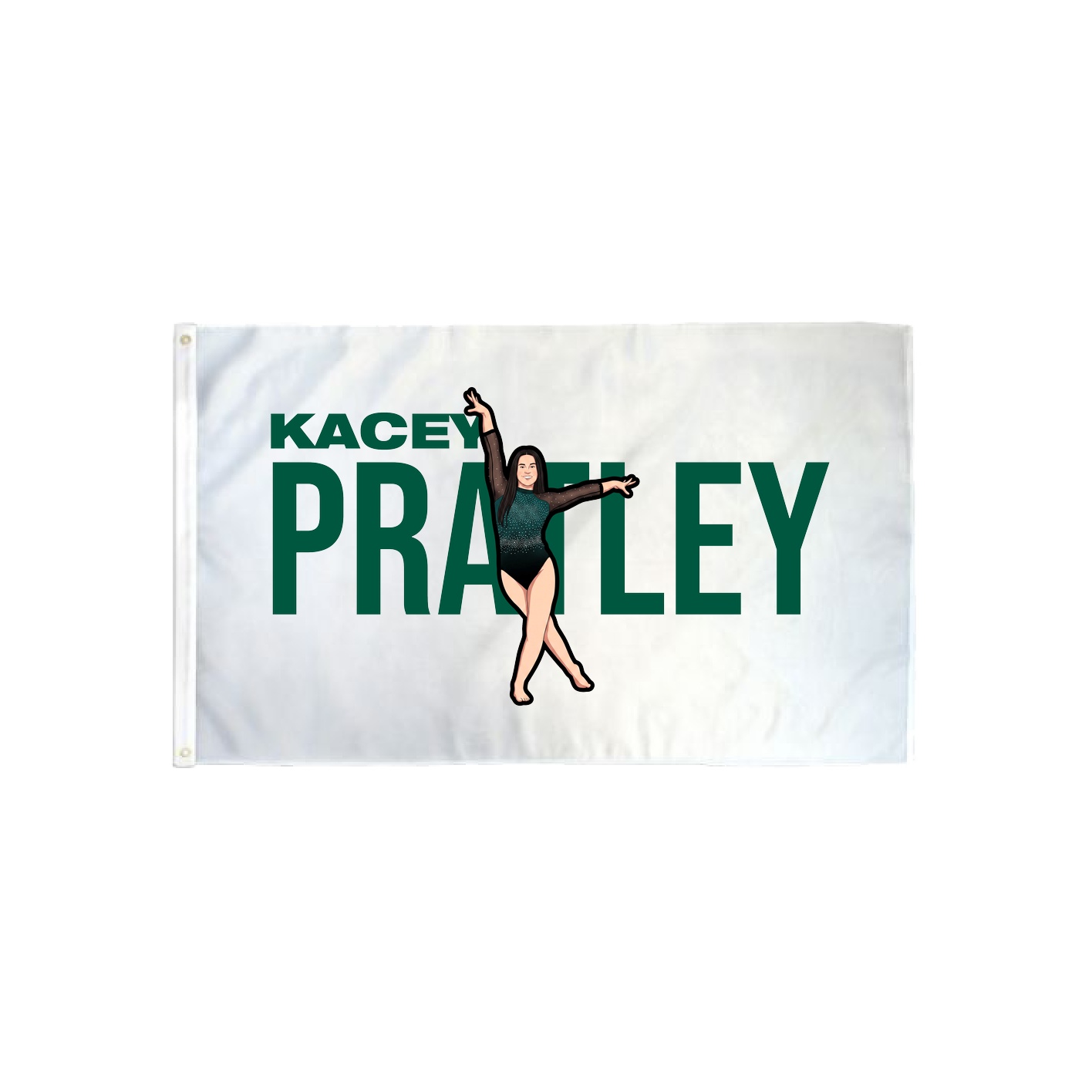 3x5 Flag — Player Name in Classic