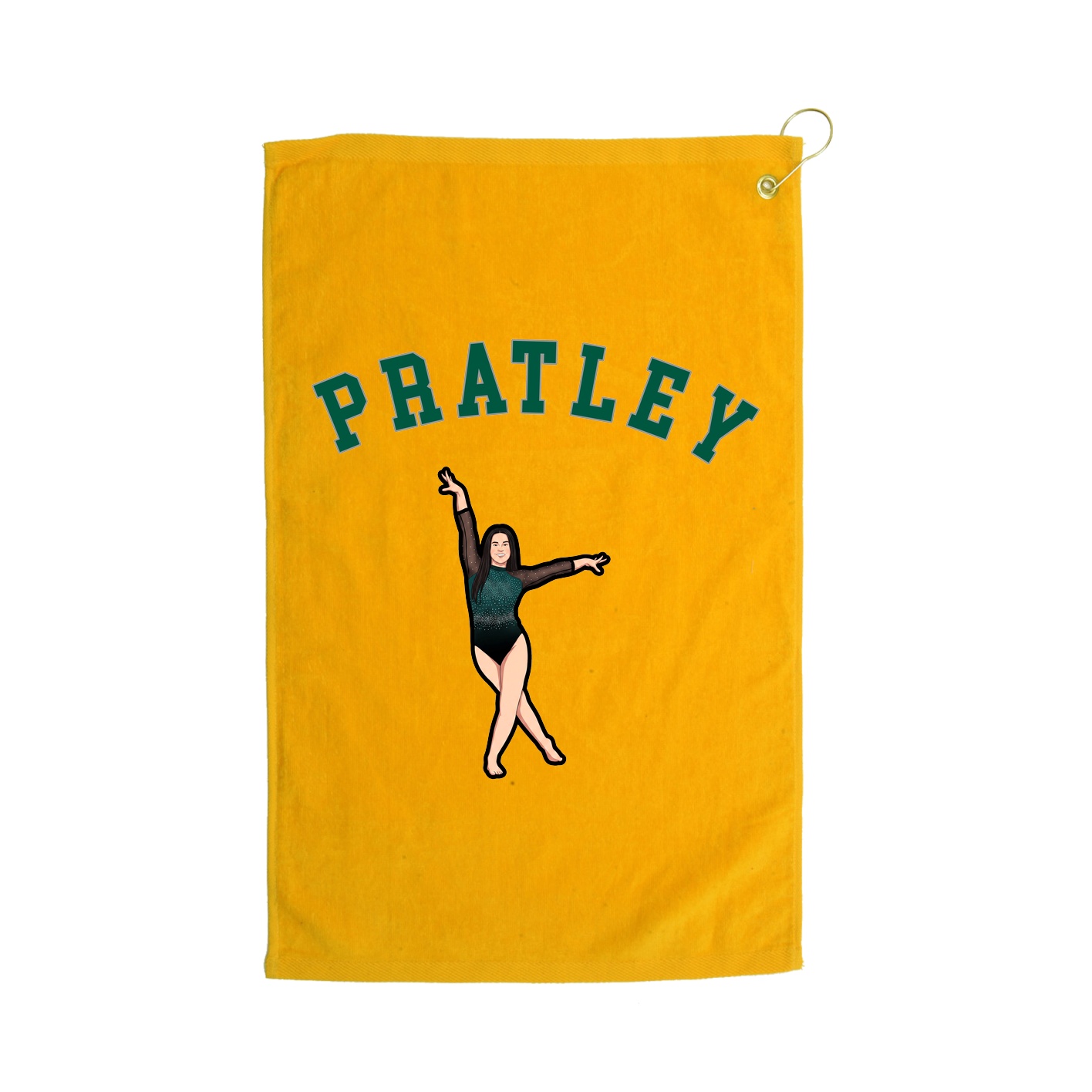 Golf Towel — Shirsey Arch in Gold