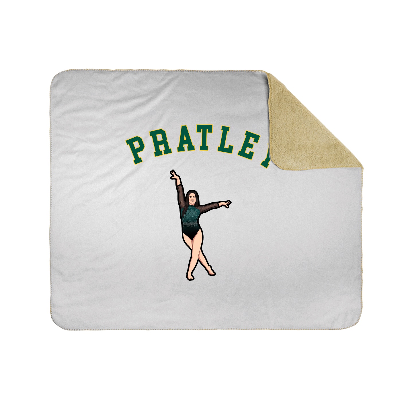 Throw Blanket — Shirsey Arch in White