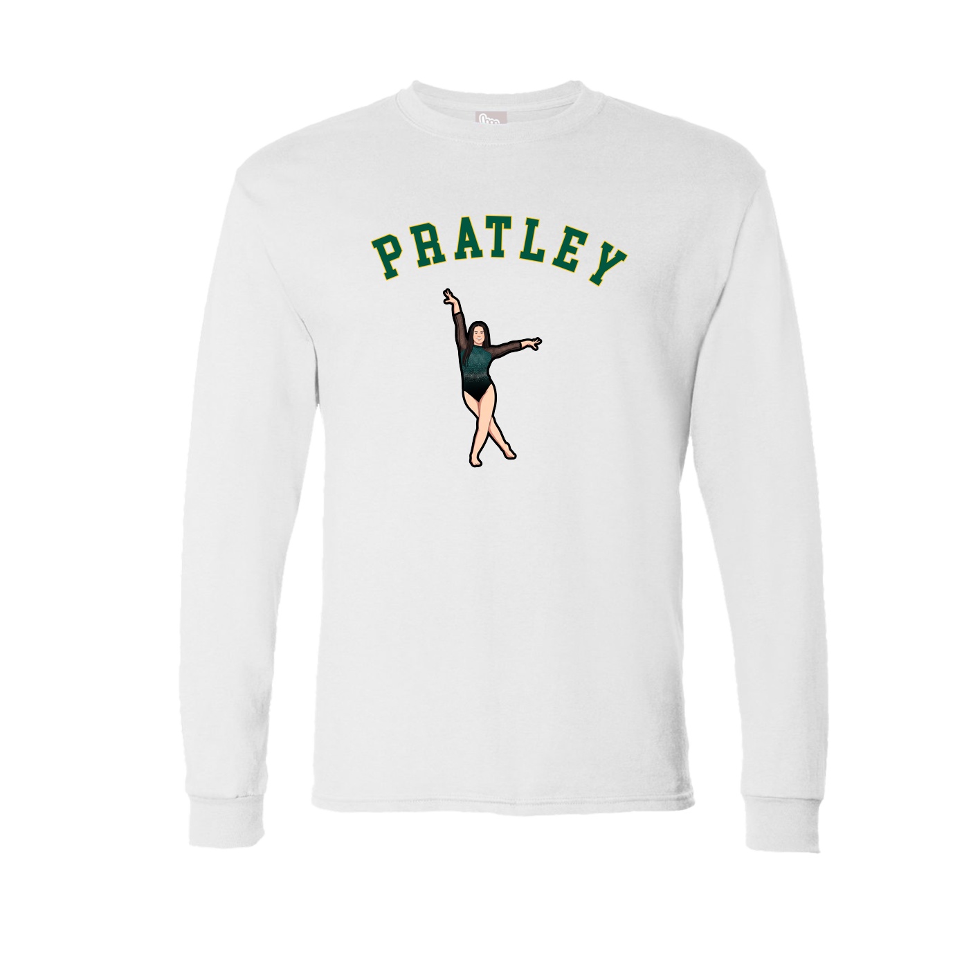 Long Sleeve Tee — Shirsey Arch in White
