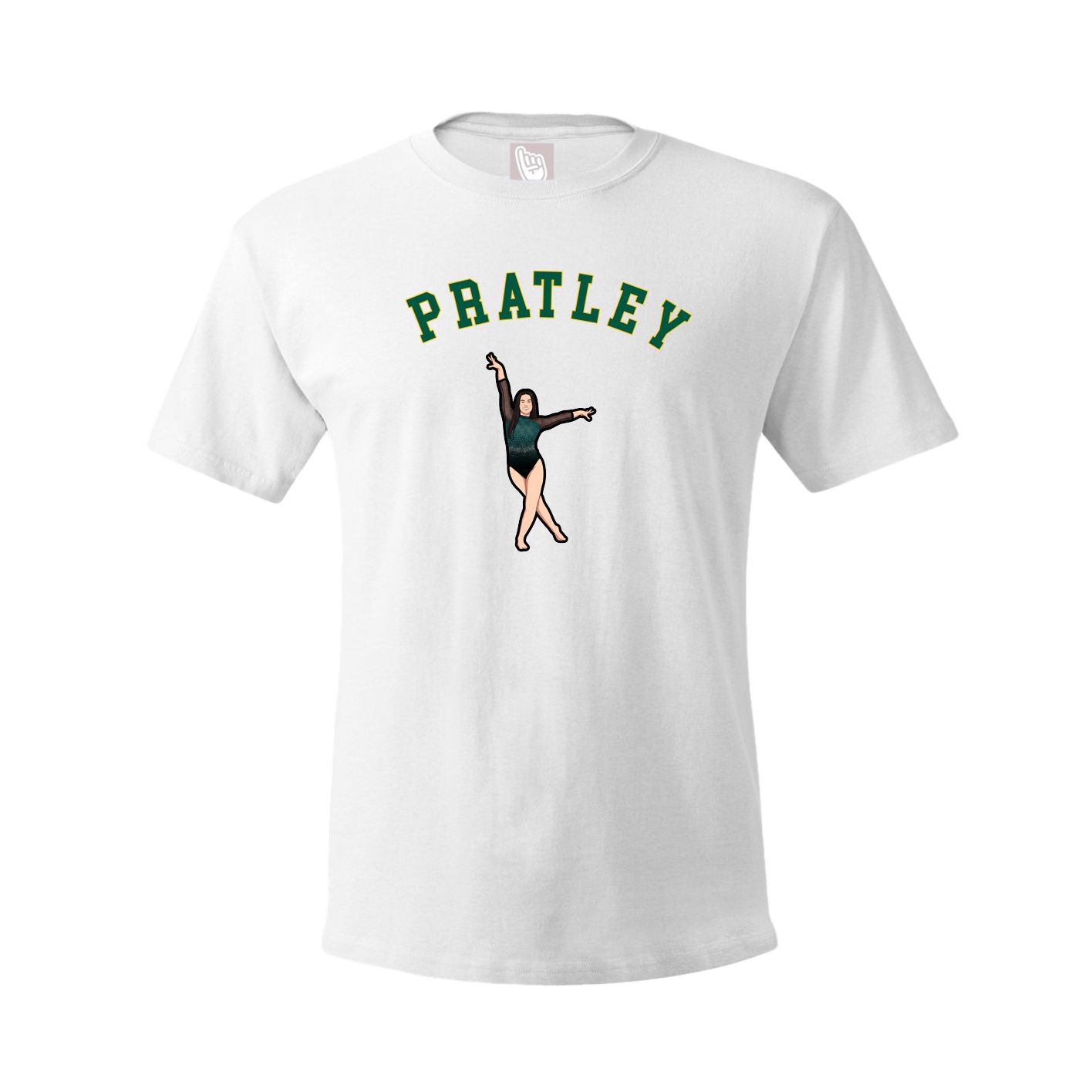 Youth Tee — Shirsey Arch in White