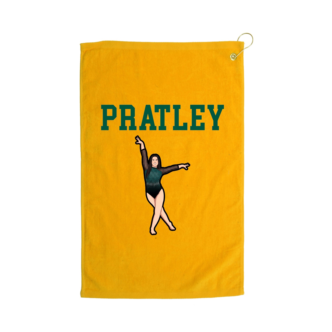 Golf Towel — Shirsey in Gold