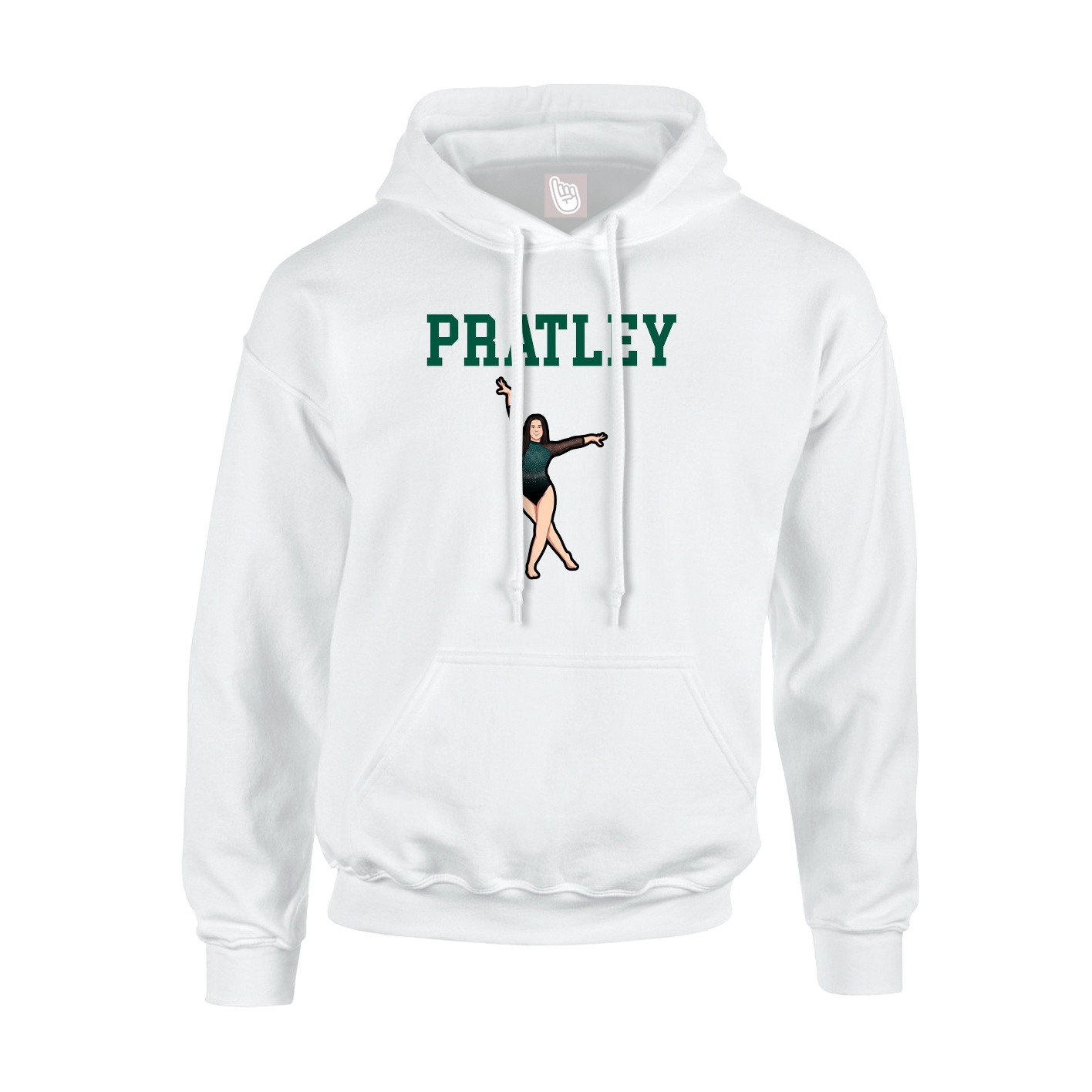 Youth Hoodie — Shirsey in White