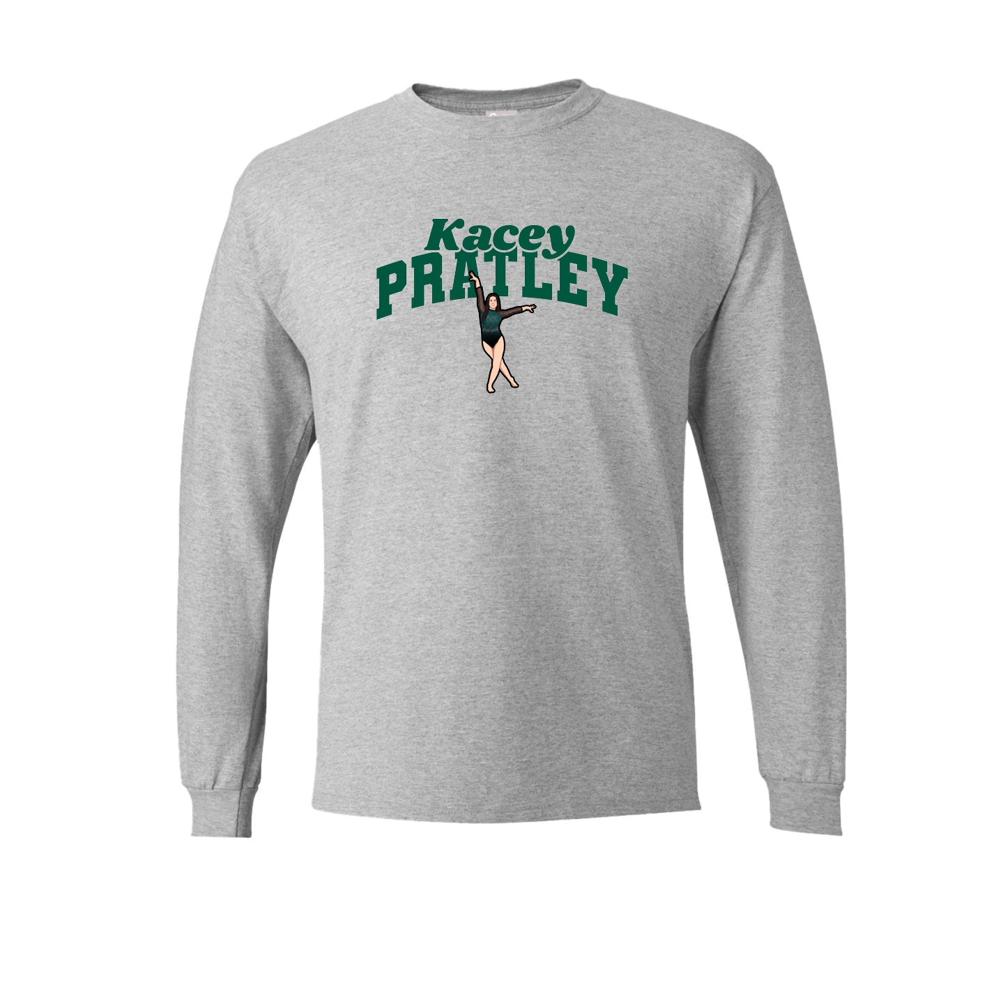 Long Sleeve Tee — Signature Arch in Grey