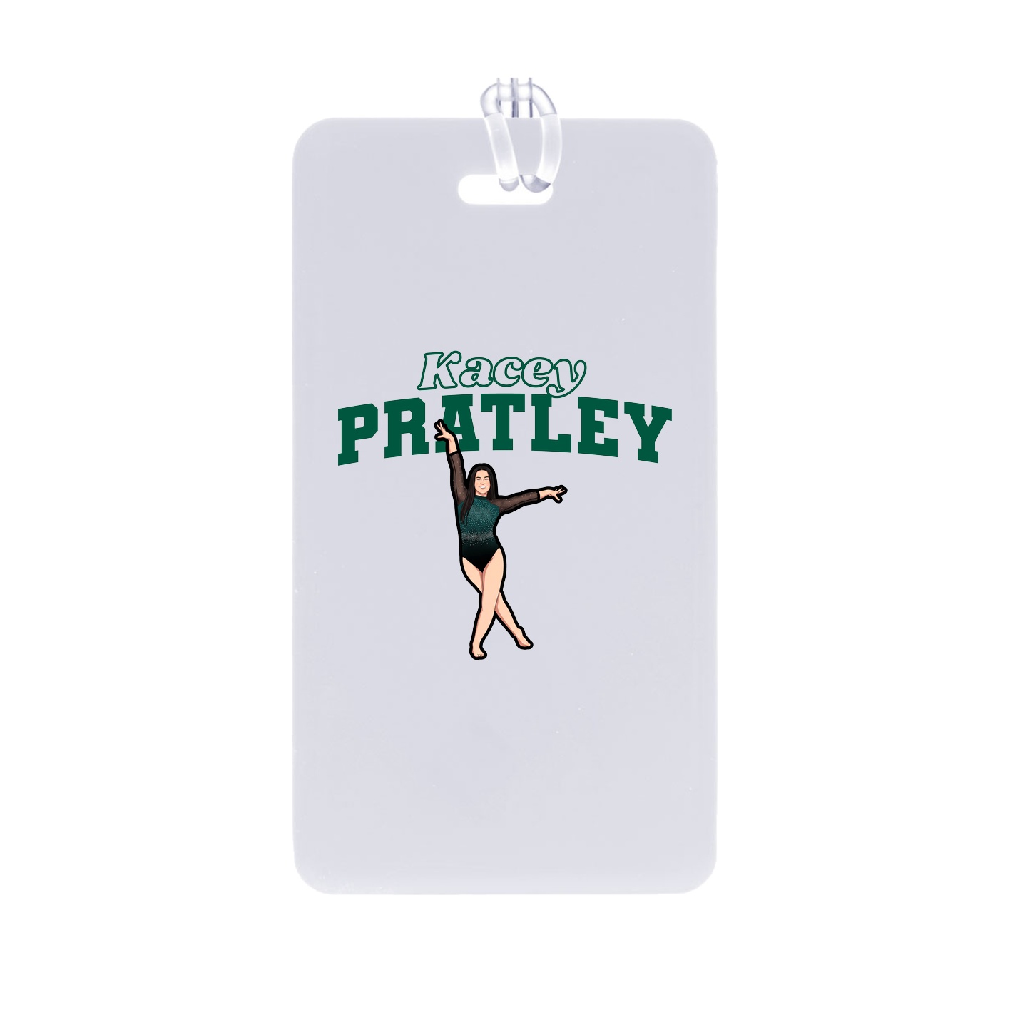 Bag Tag — Name Arch in Classic