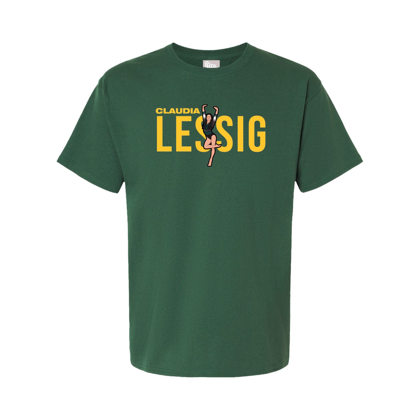 Tee — Player Name in Green