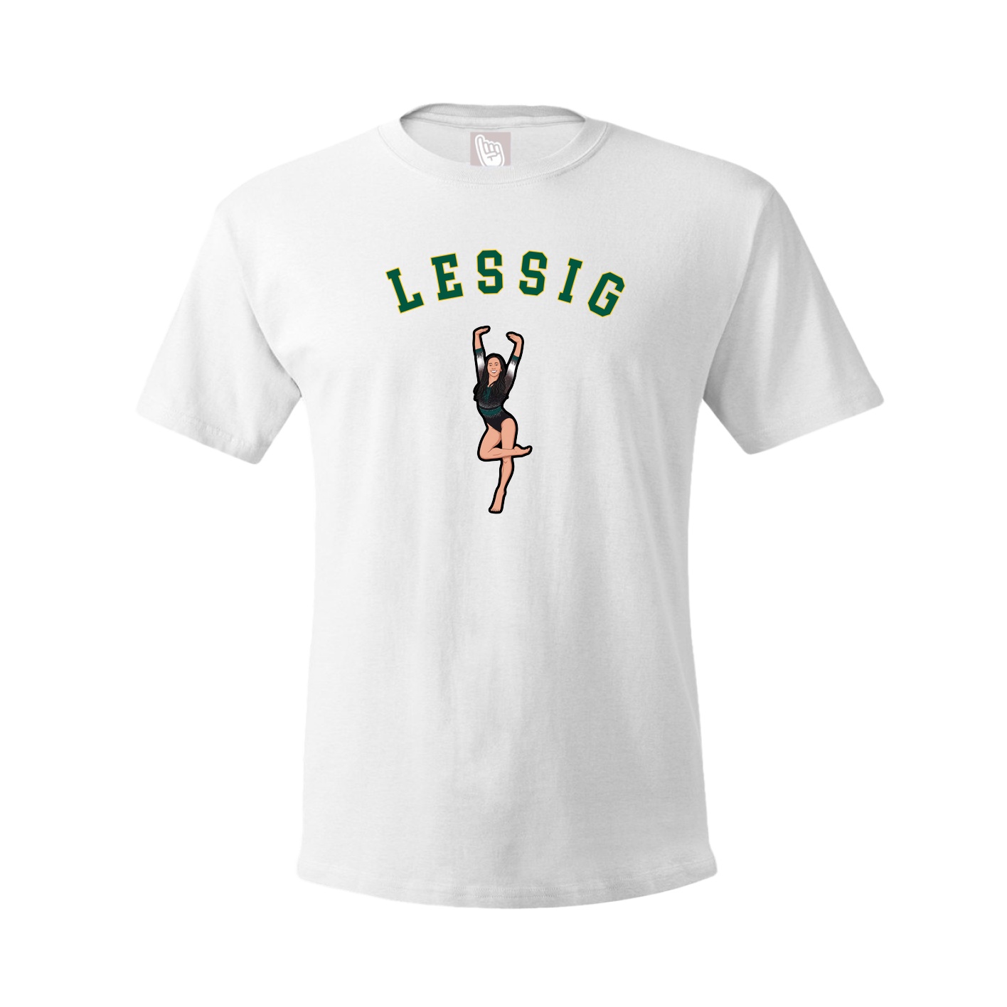 Youth Tee — Shirsey Arch in White