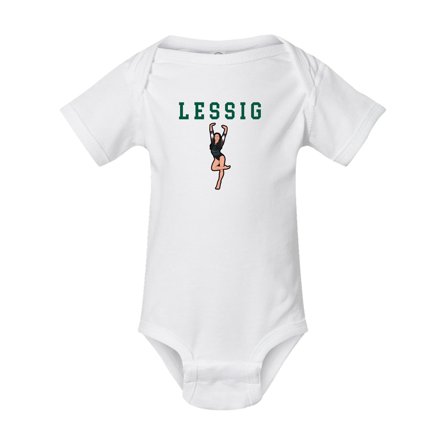 Baby Onesie — Shirsey in White