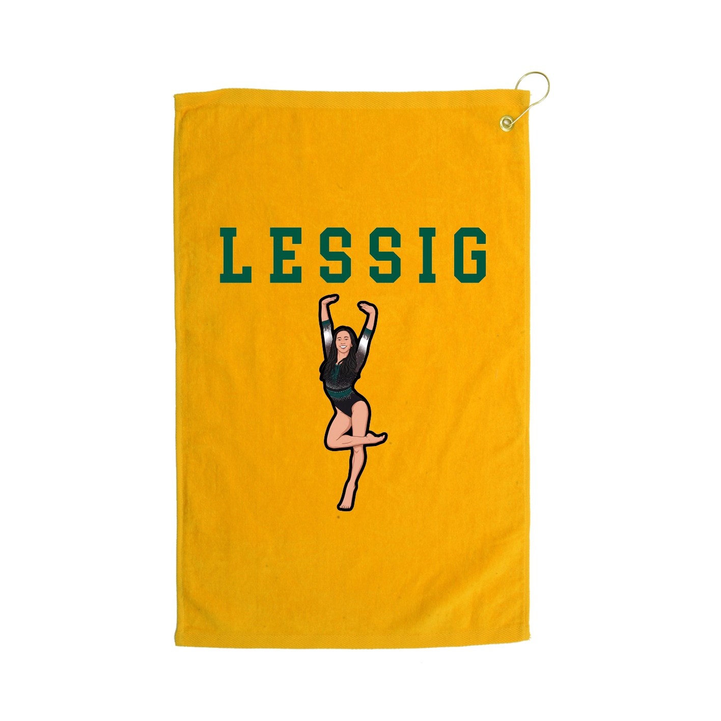 Golf Towel — Shirsey in Gold