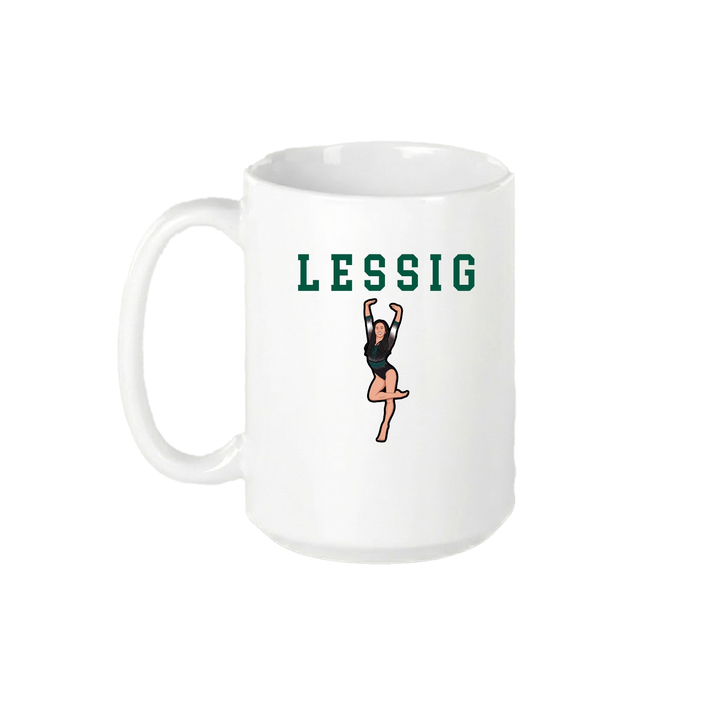 15oz Coffee Mug — Shirsey in White