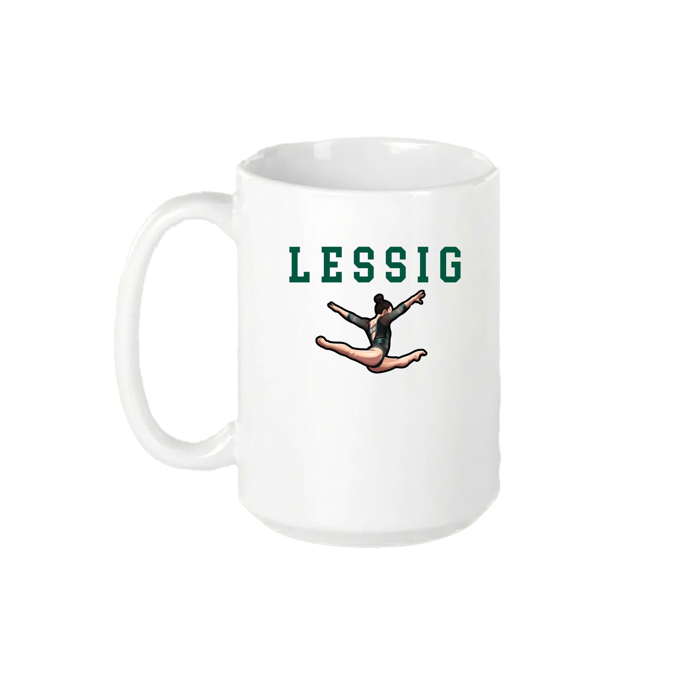 15oz Coffee Mug — Shirsey in White