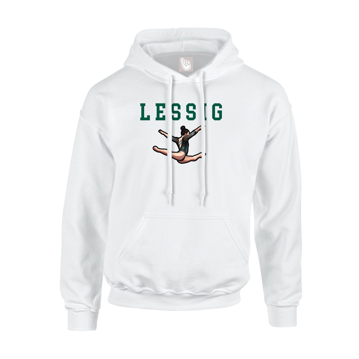 Hoodie — Shirsey in White