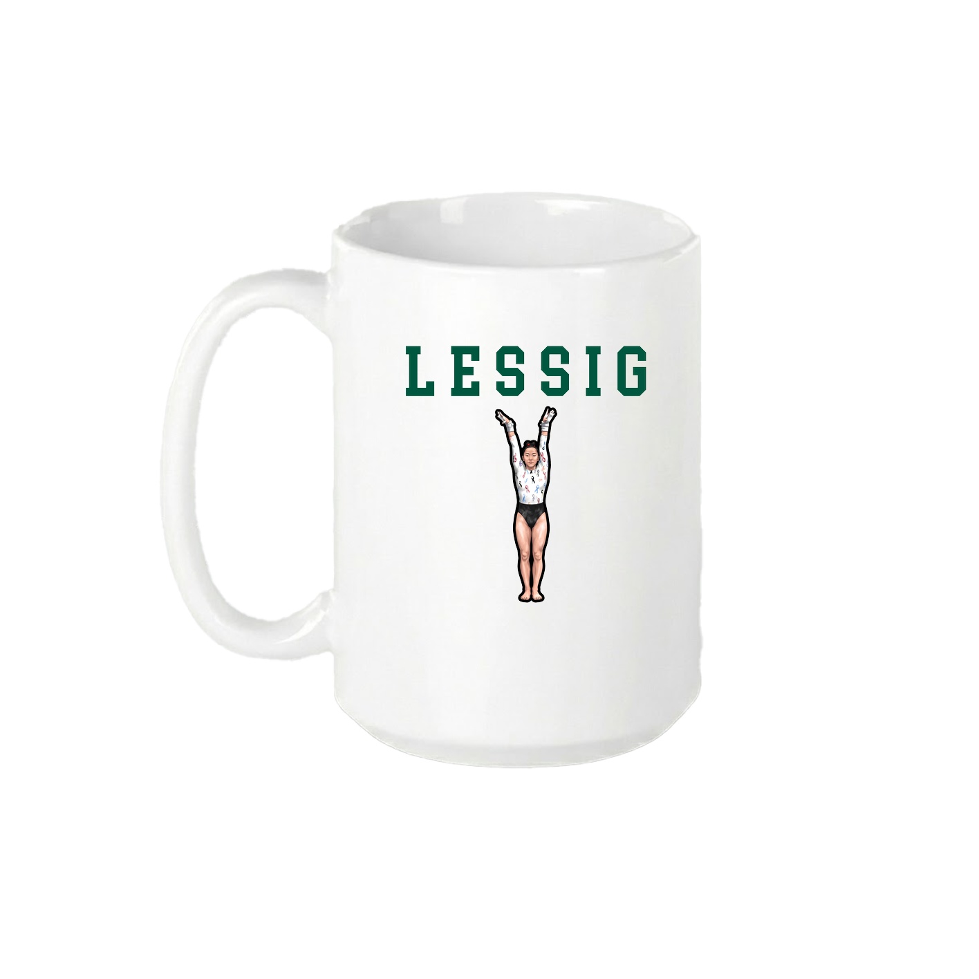 15oz Coffee Mug — Shirsey in White
