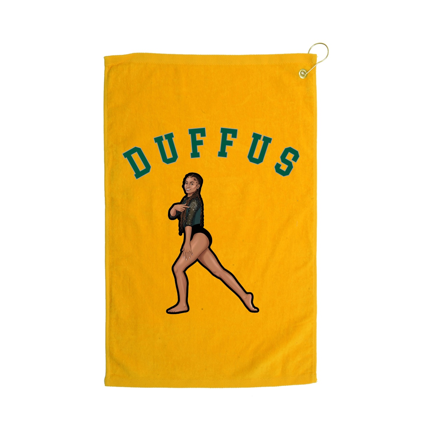 Golf Towel — Shirsey Arch in Gold