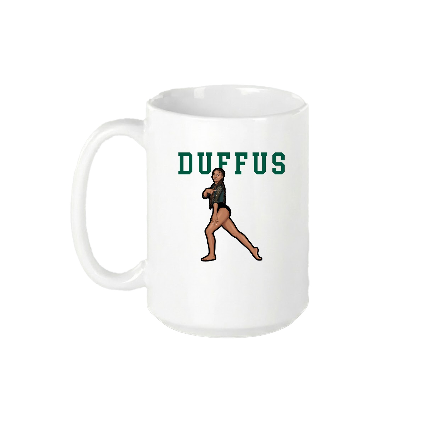 15oz Coffee Mug — Shirsey in White