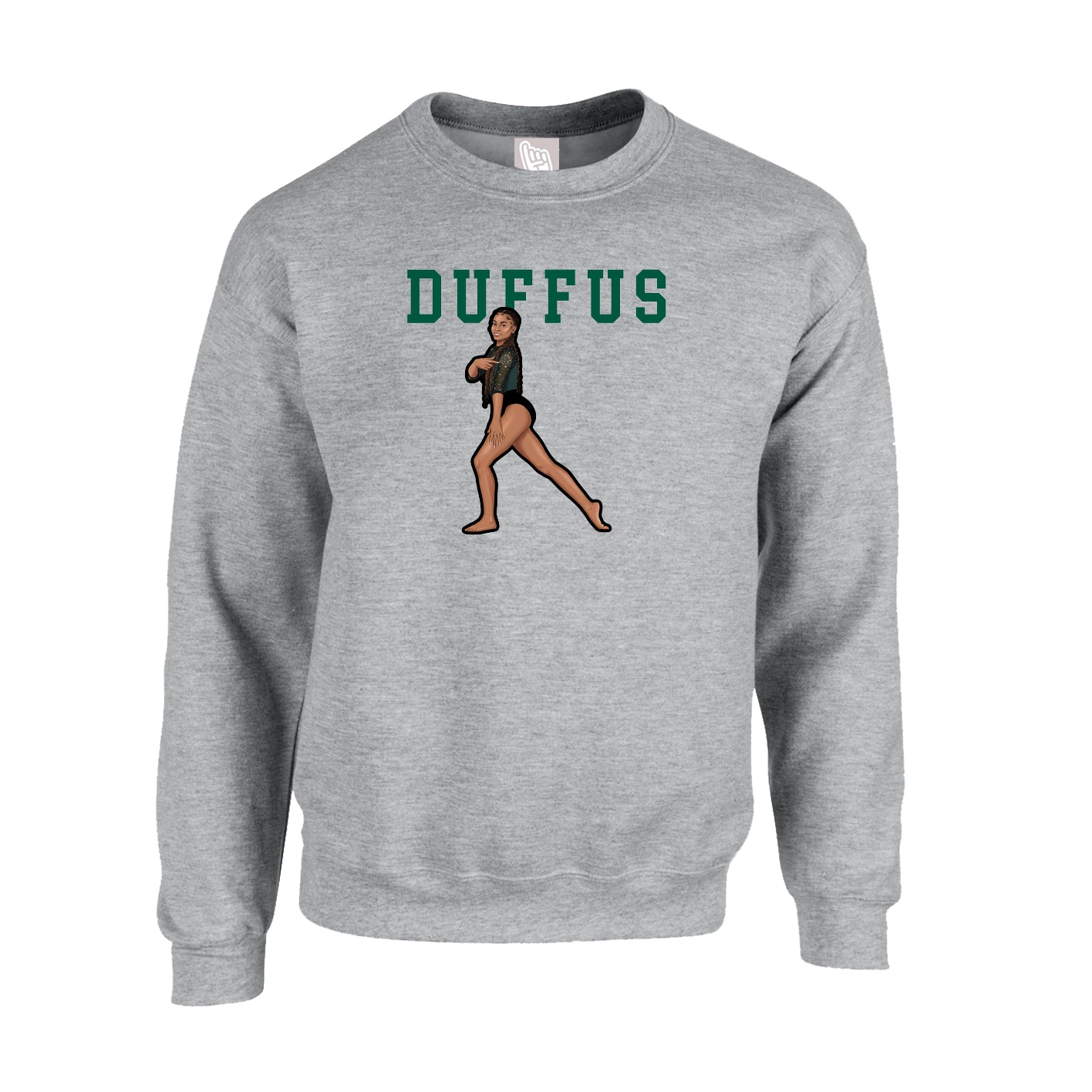 Fleece Crew — Shirsey in Grey