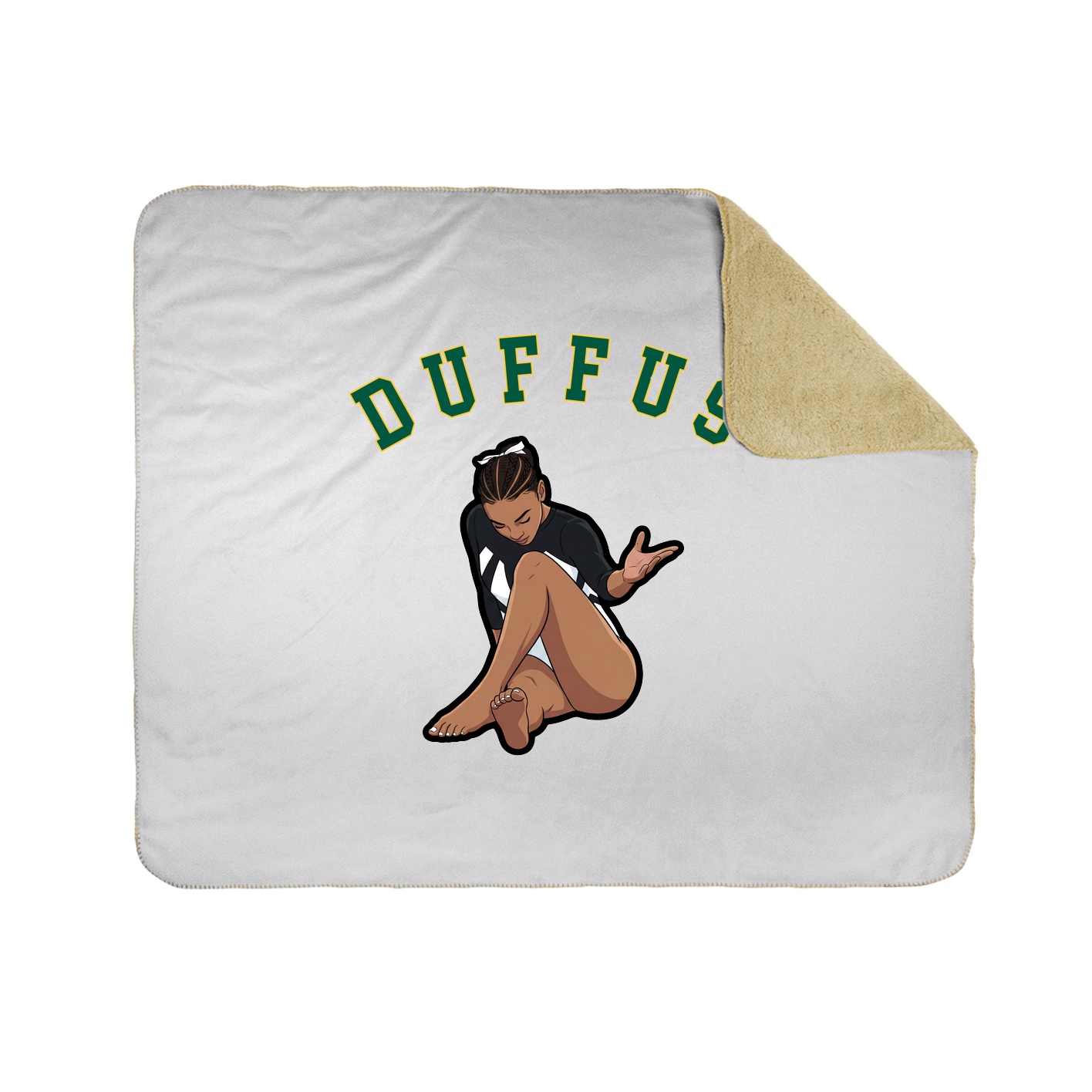 Throw Blanket — Shirsey Arch in White