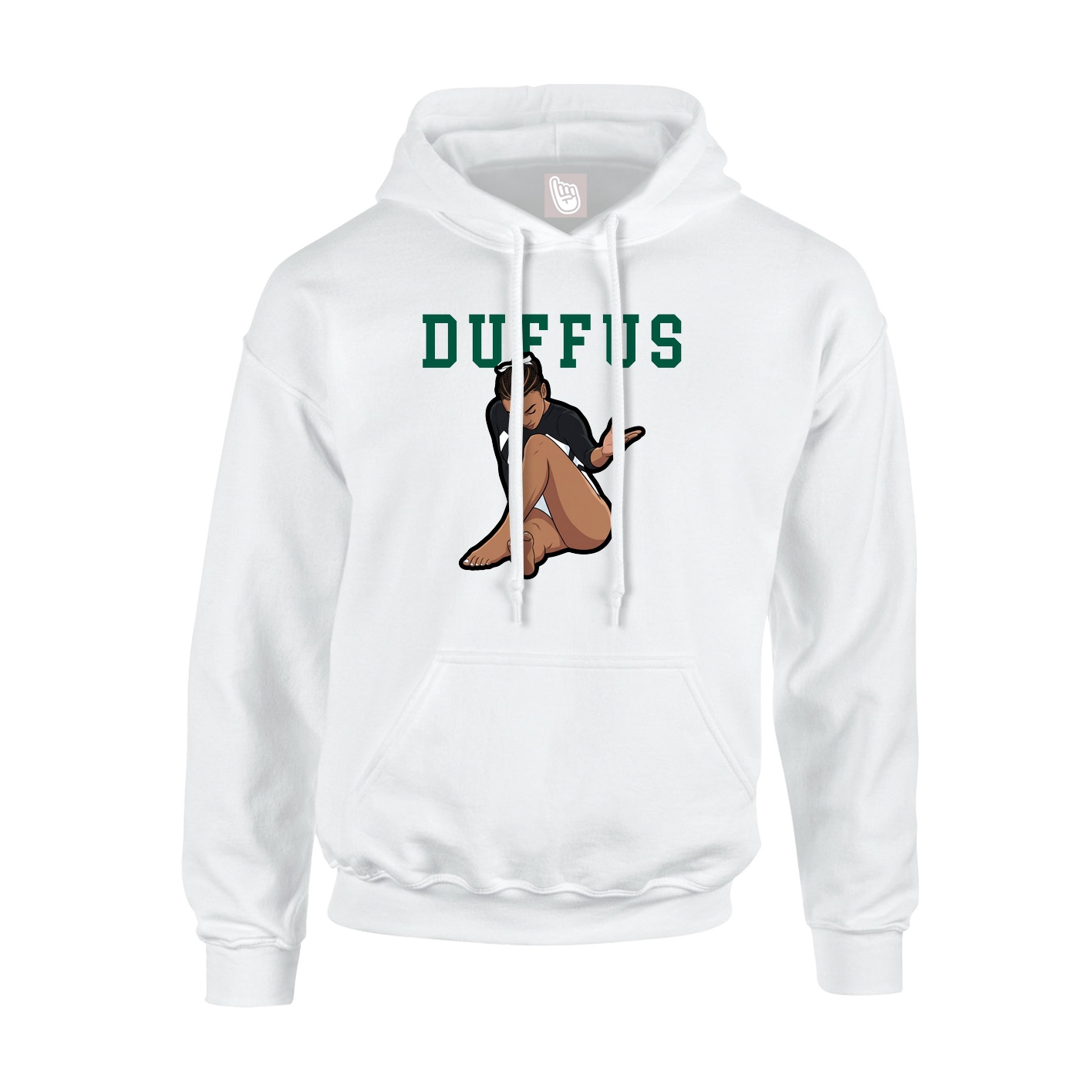 Youth Hoodie — Shirsey in White
