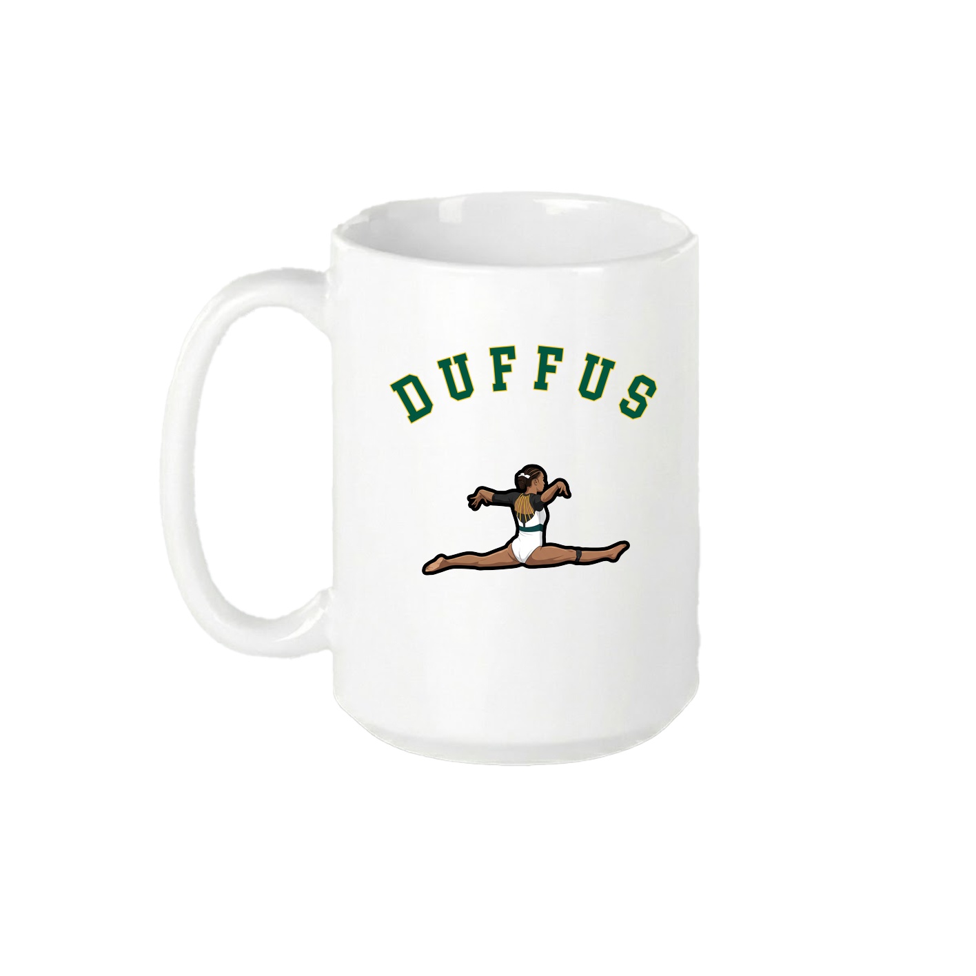 15oz Coffee Mug — Shirsey Arch in White