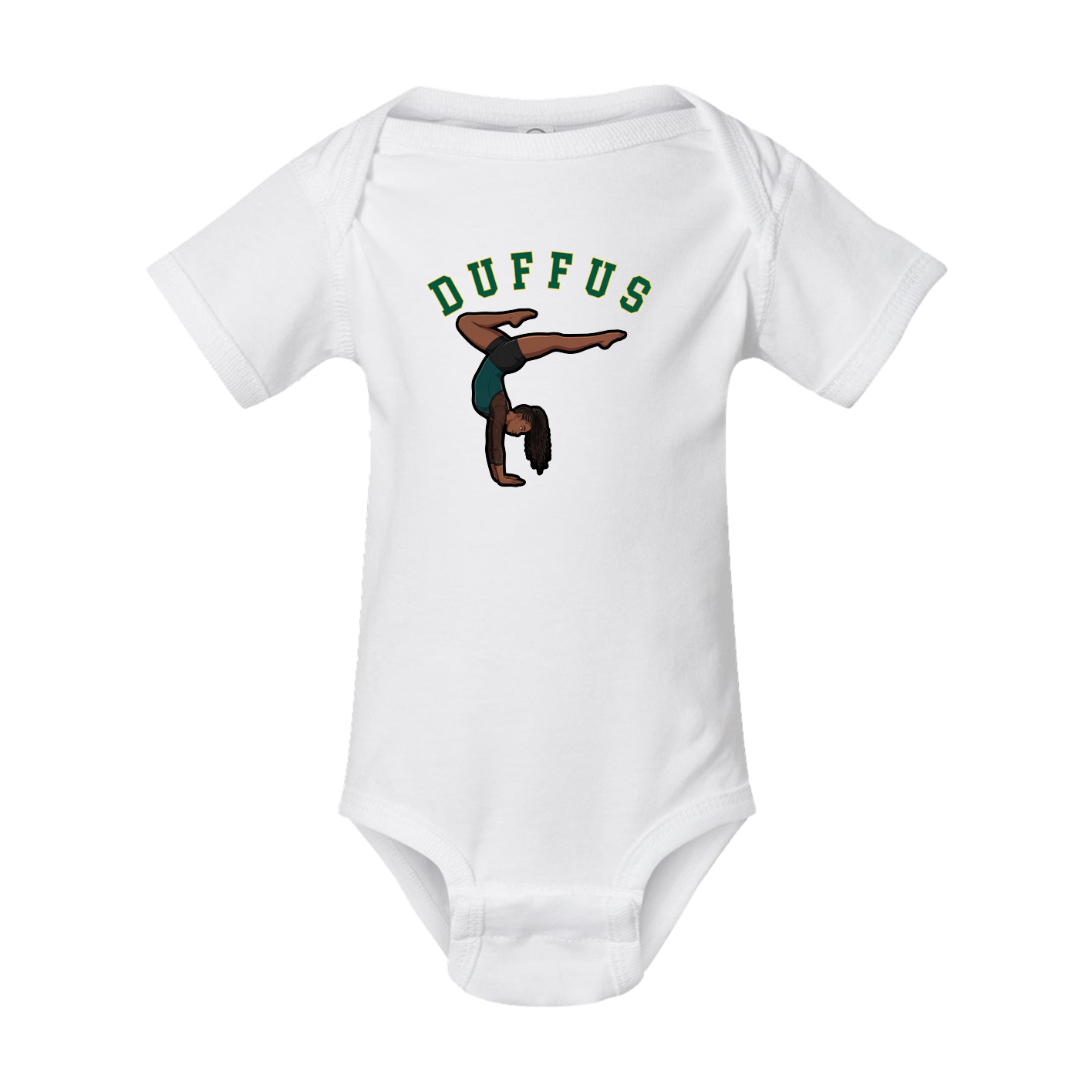 Baby Onesie — Shirsey Arch in White