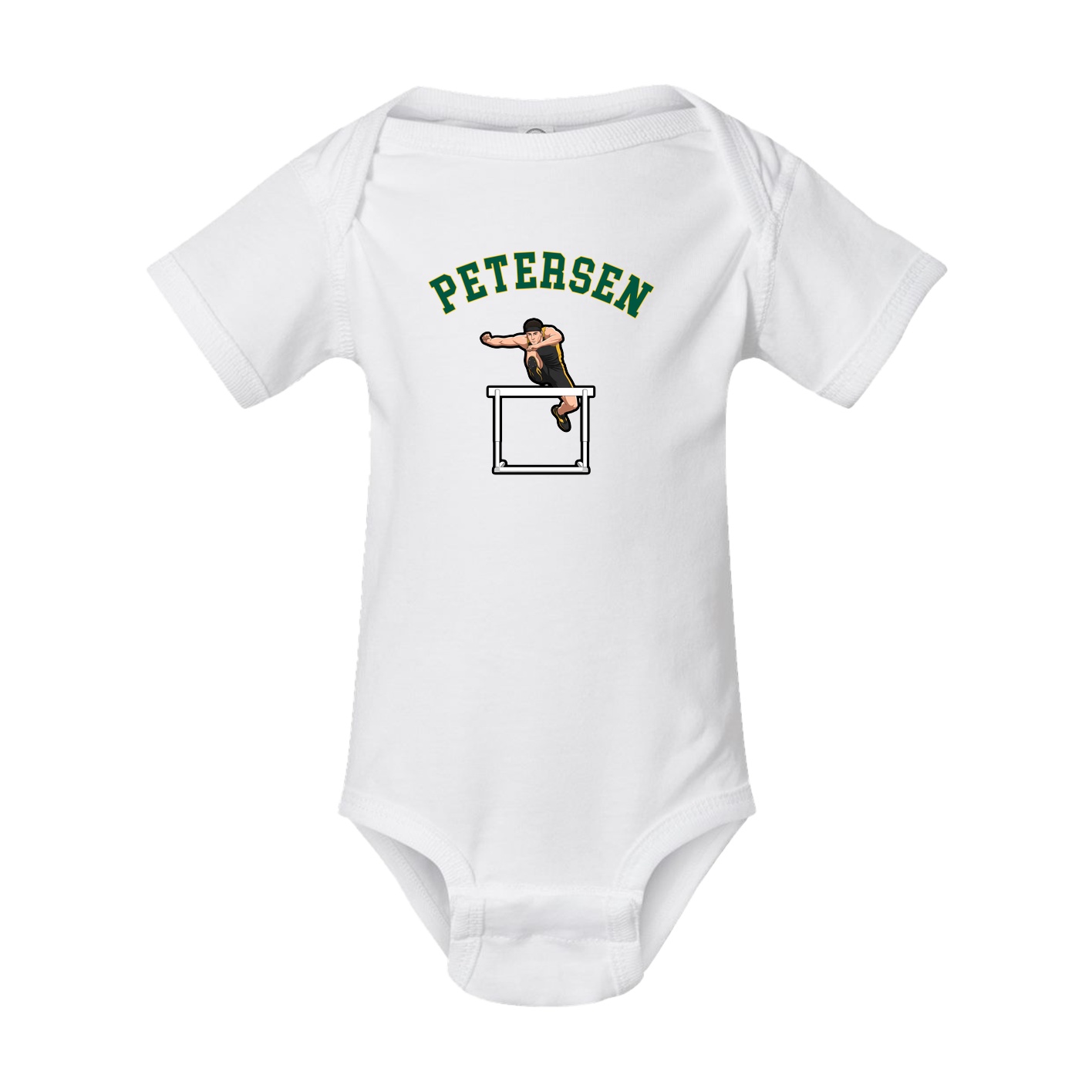 Baby Onesie — Shirsey Arch in White