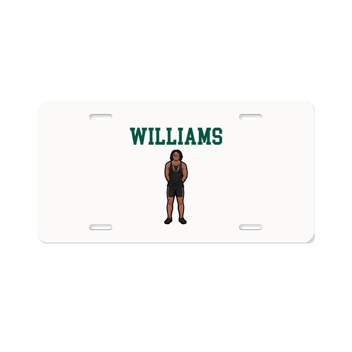 License Plate — Shirsey in Classic