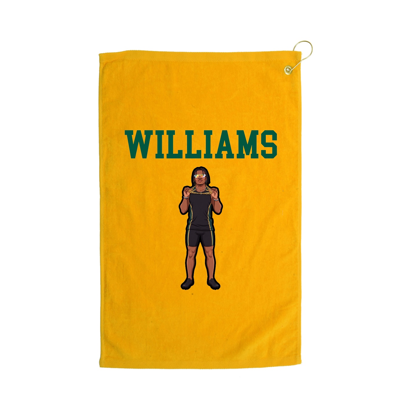 Golf Towel — Shirsey in Gold