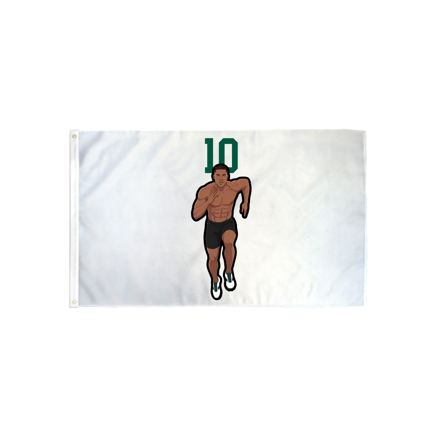 3x5 Flag — Number Top in Classic
