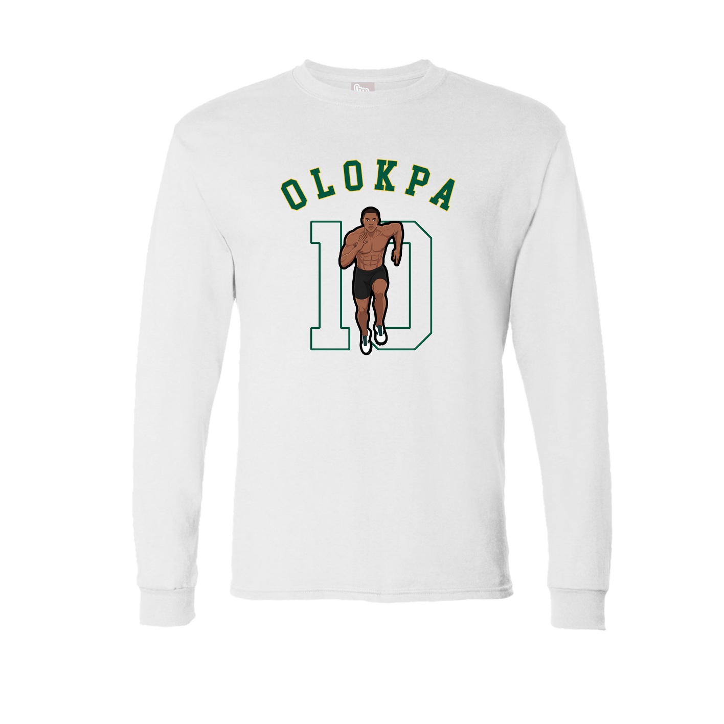 Long Sleeve Tee — Shirsey Arch in White