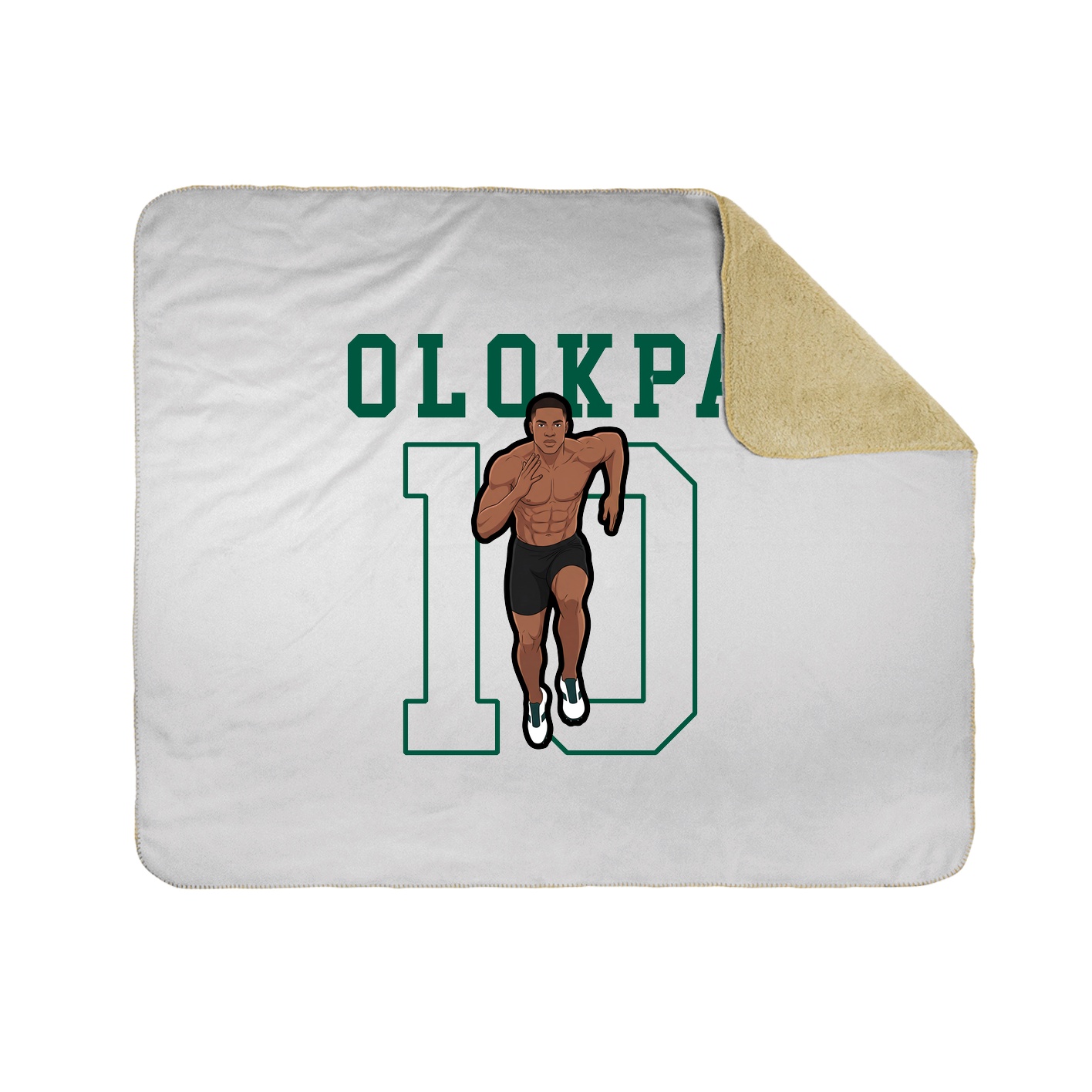 50x60 Sherpa Lined Throw Blanket