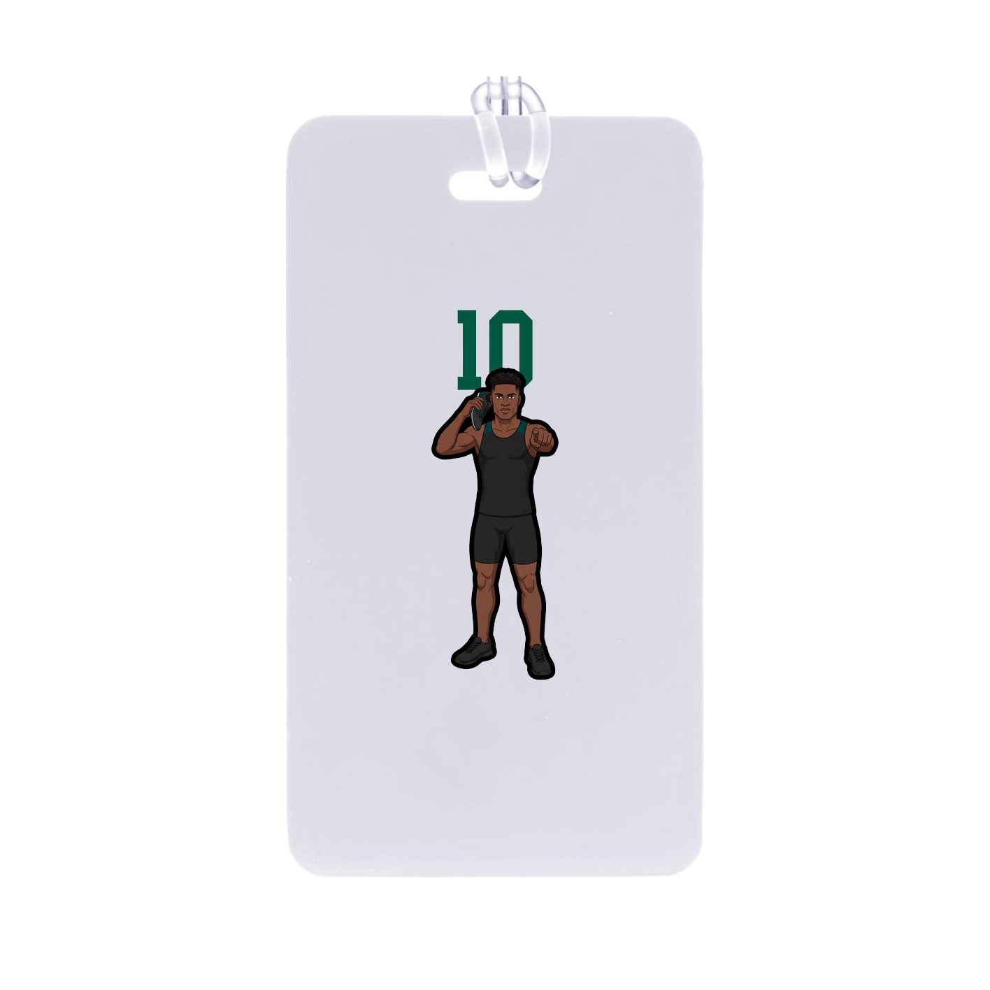 Bag Tag — Number Top in Classic