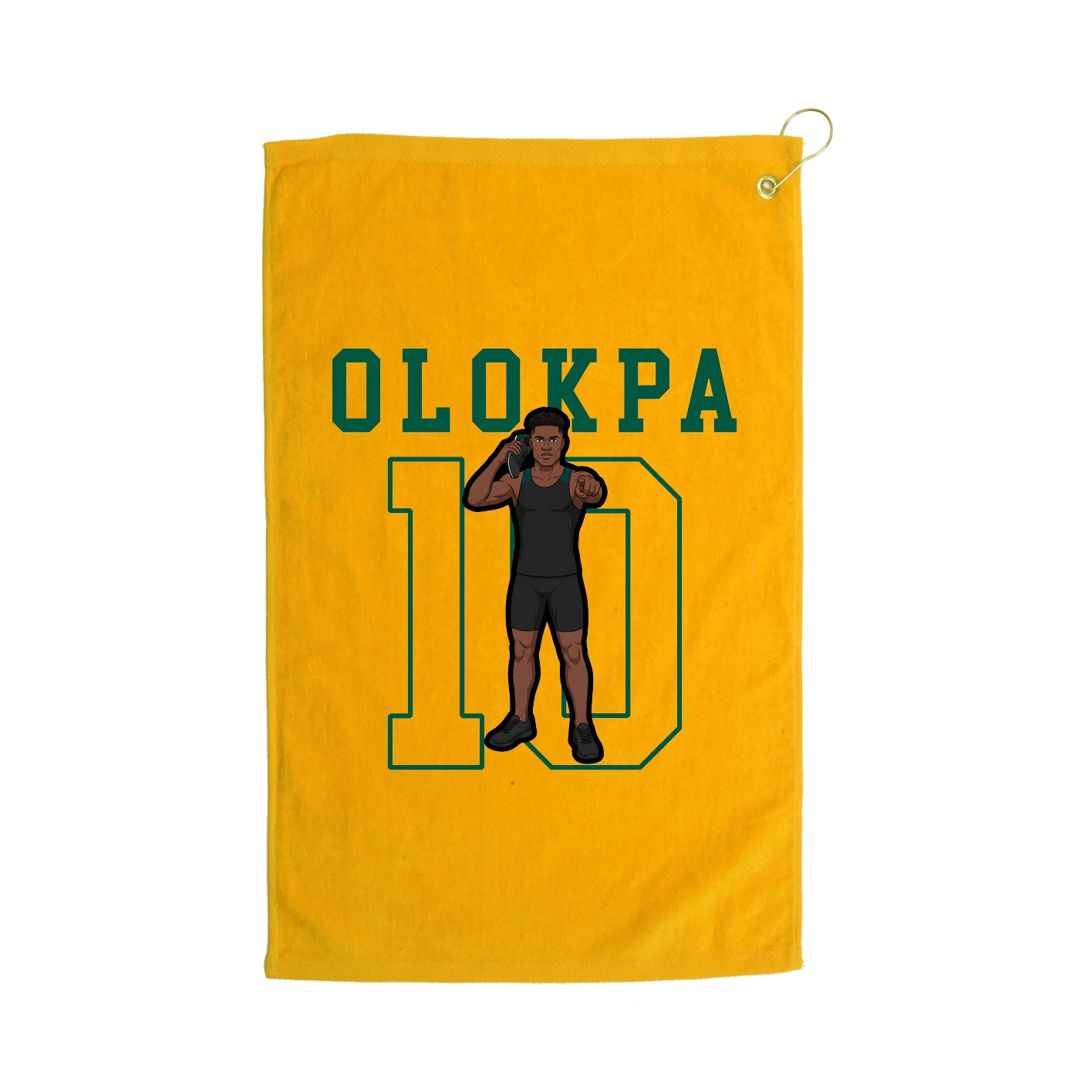 Golf Towel — Shirsey in Gold
